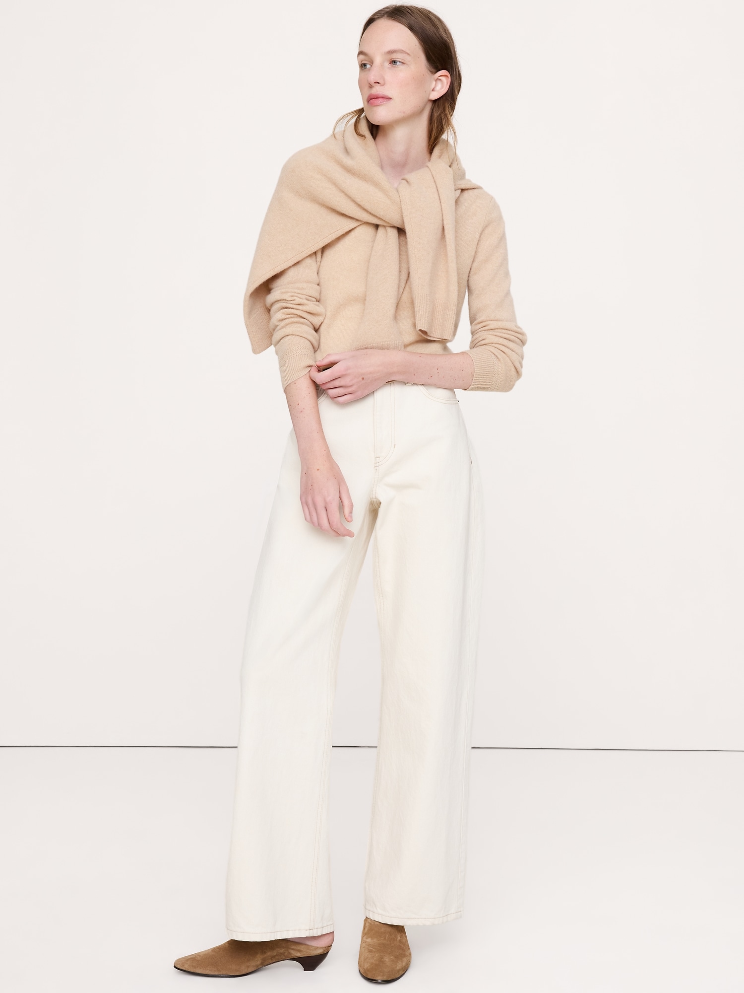 Italian Leather Mule