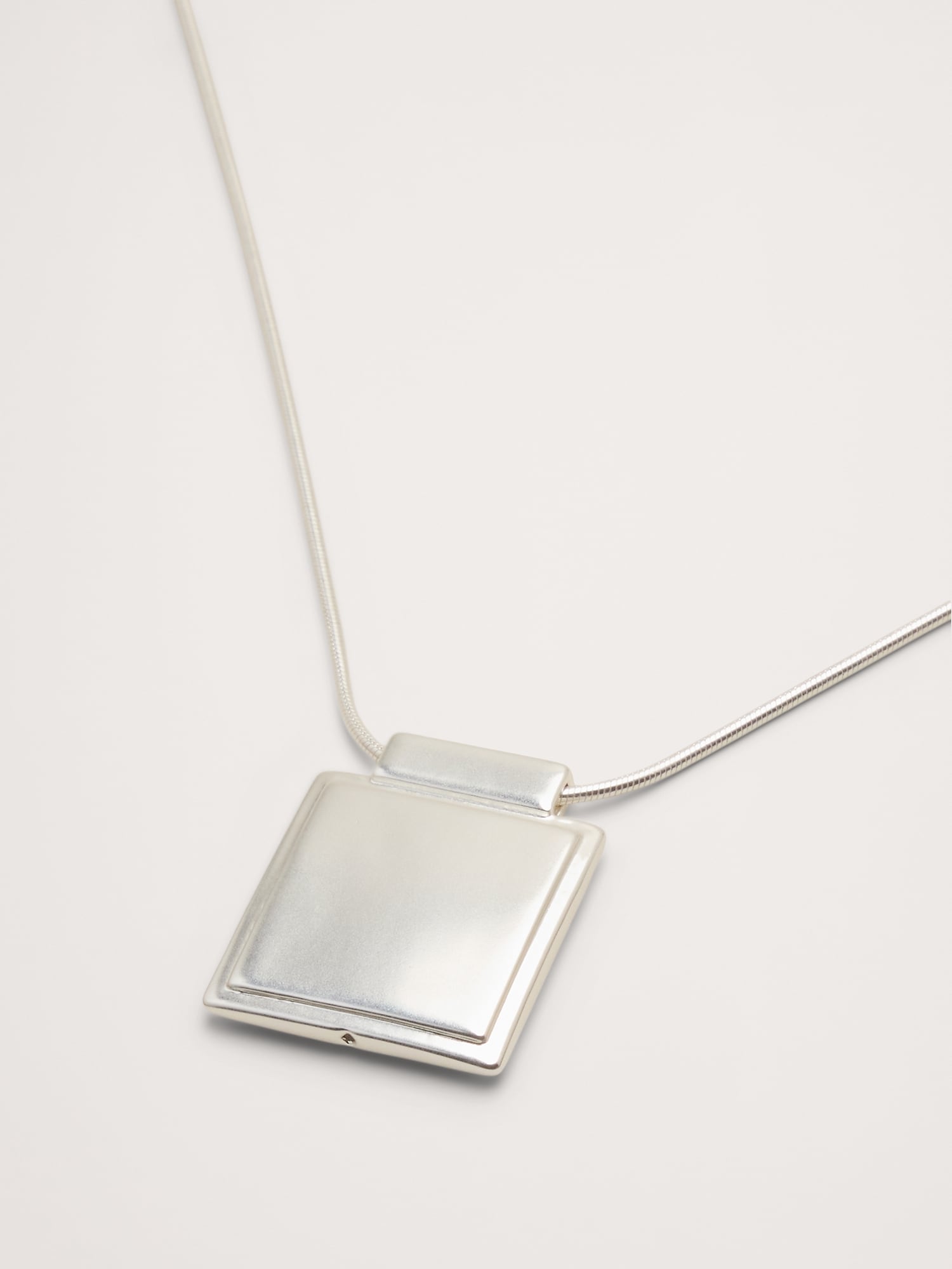 Square Pendant Necklace