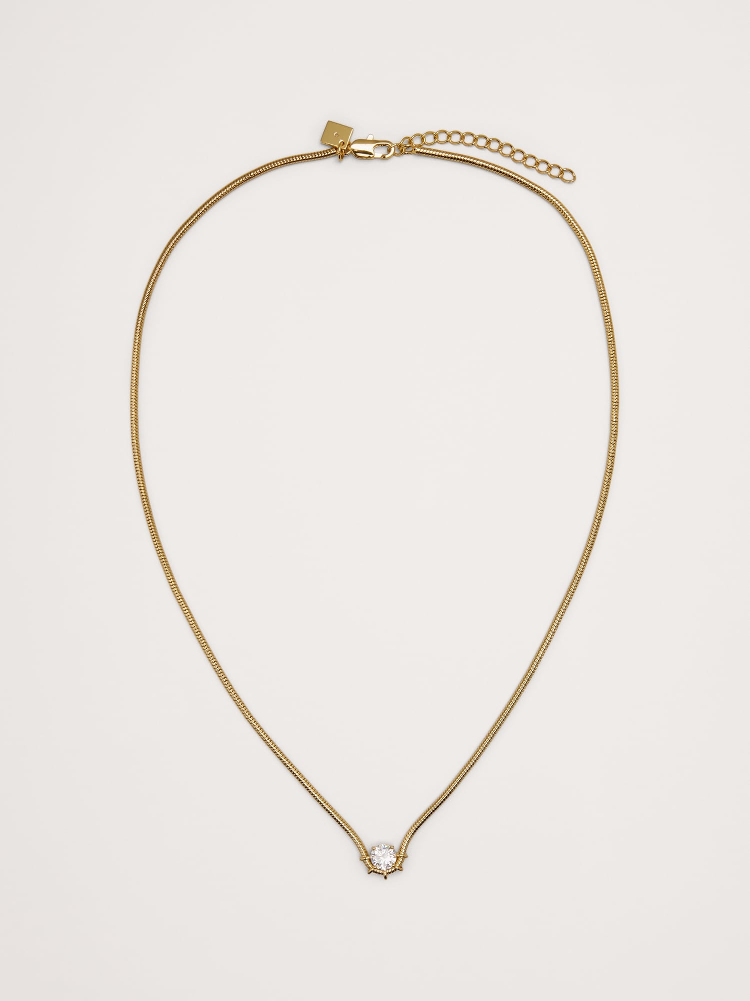 Gem Droplet Necklace
