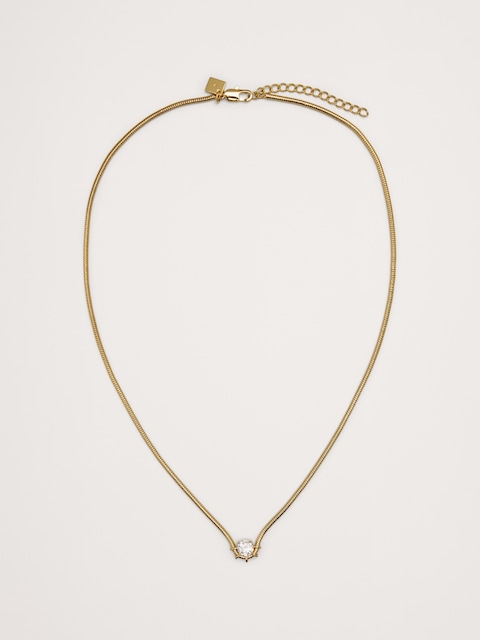 COLLIER À PENDENTIF À PIERRE