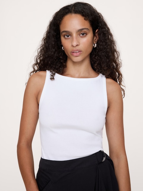 CAMISOLE MINIMALISTE EN COTON