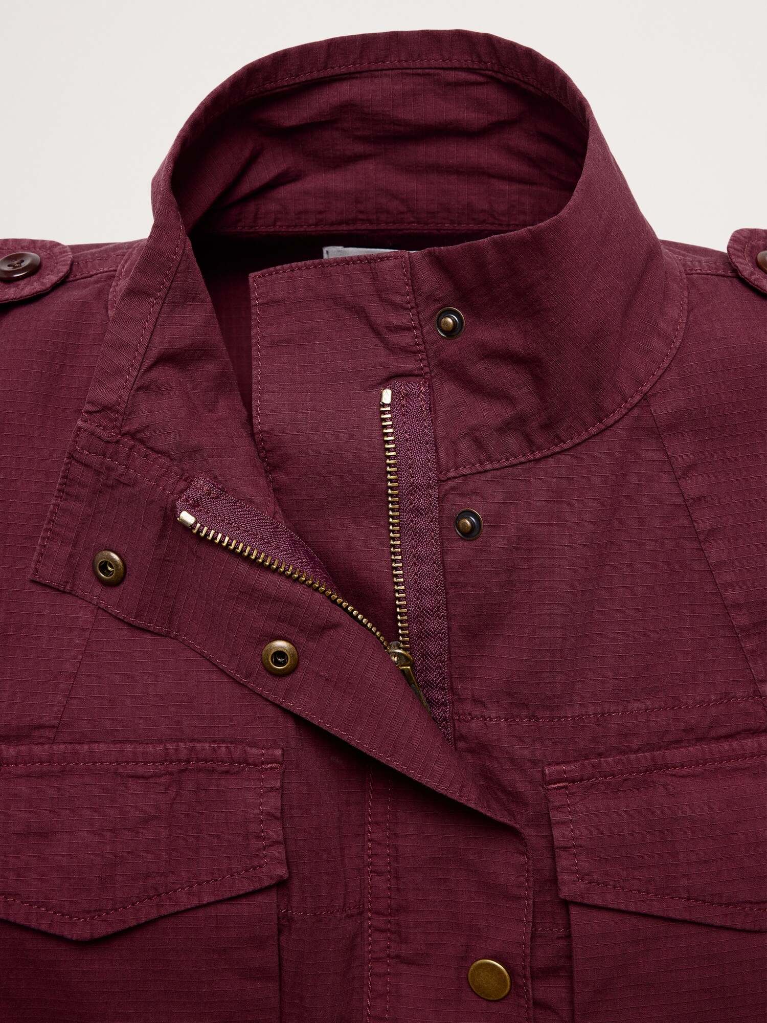 Ripstop Cotton Flight Jacket
