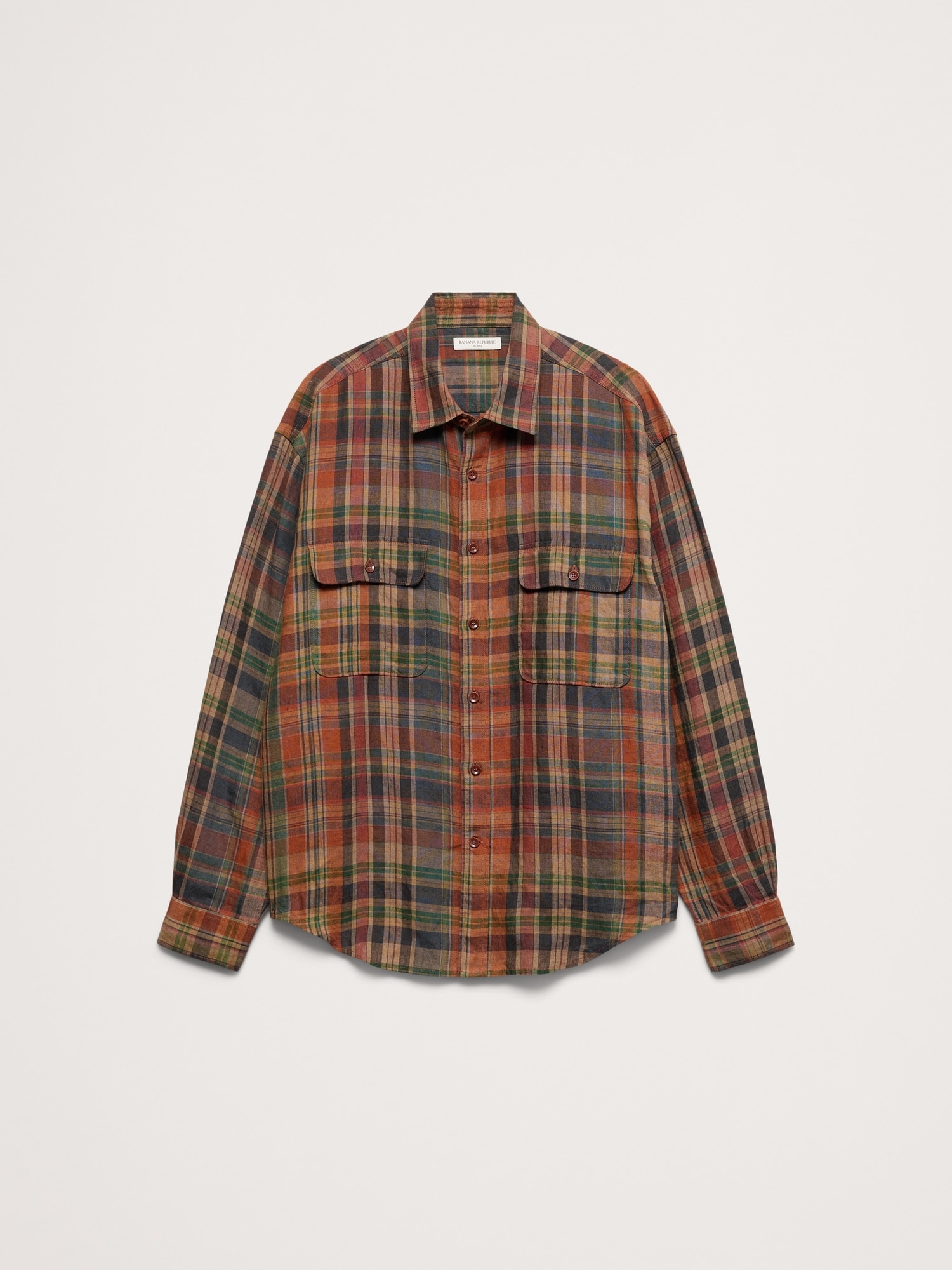 Relaxed-Fit Linen Explorer Shirt