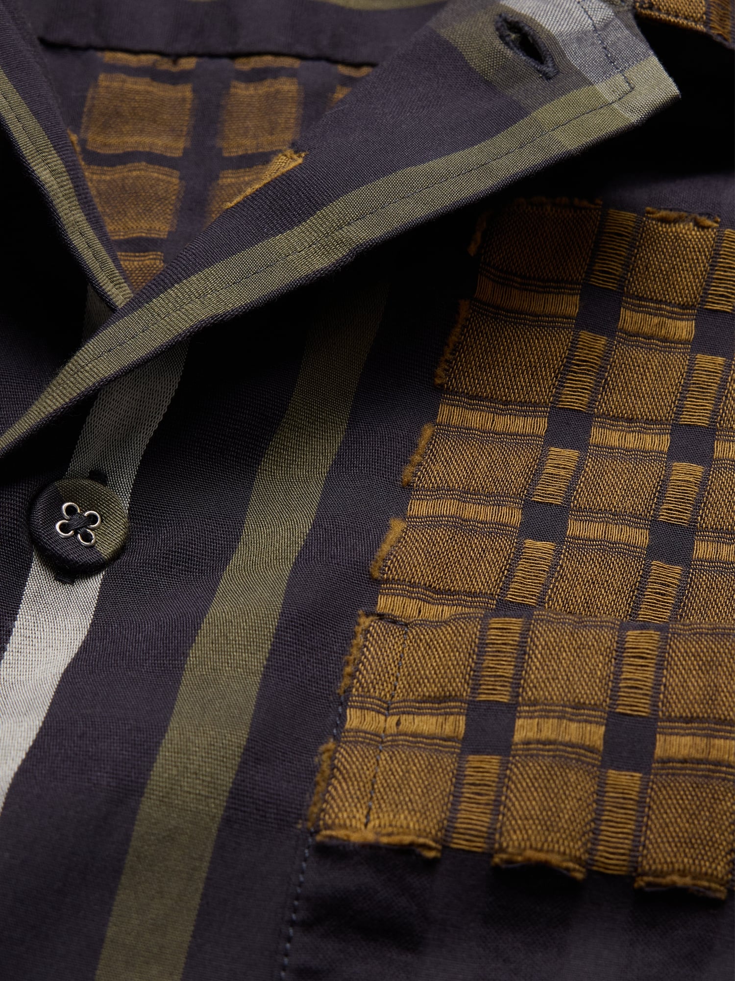 Relaxed-Fit Textured Cotton Shirt