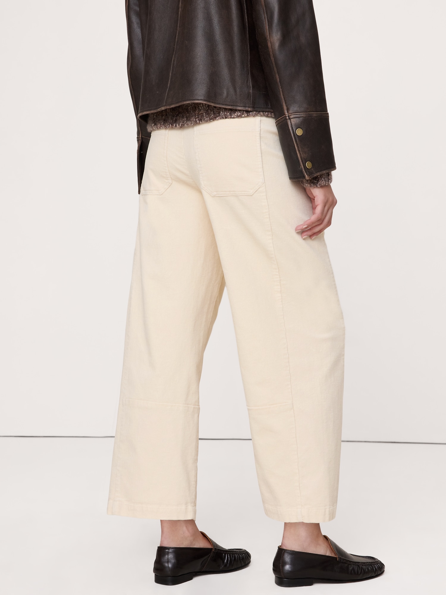 Mid-Rise Relaxed Painter Pull-On Pant