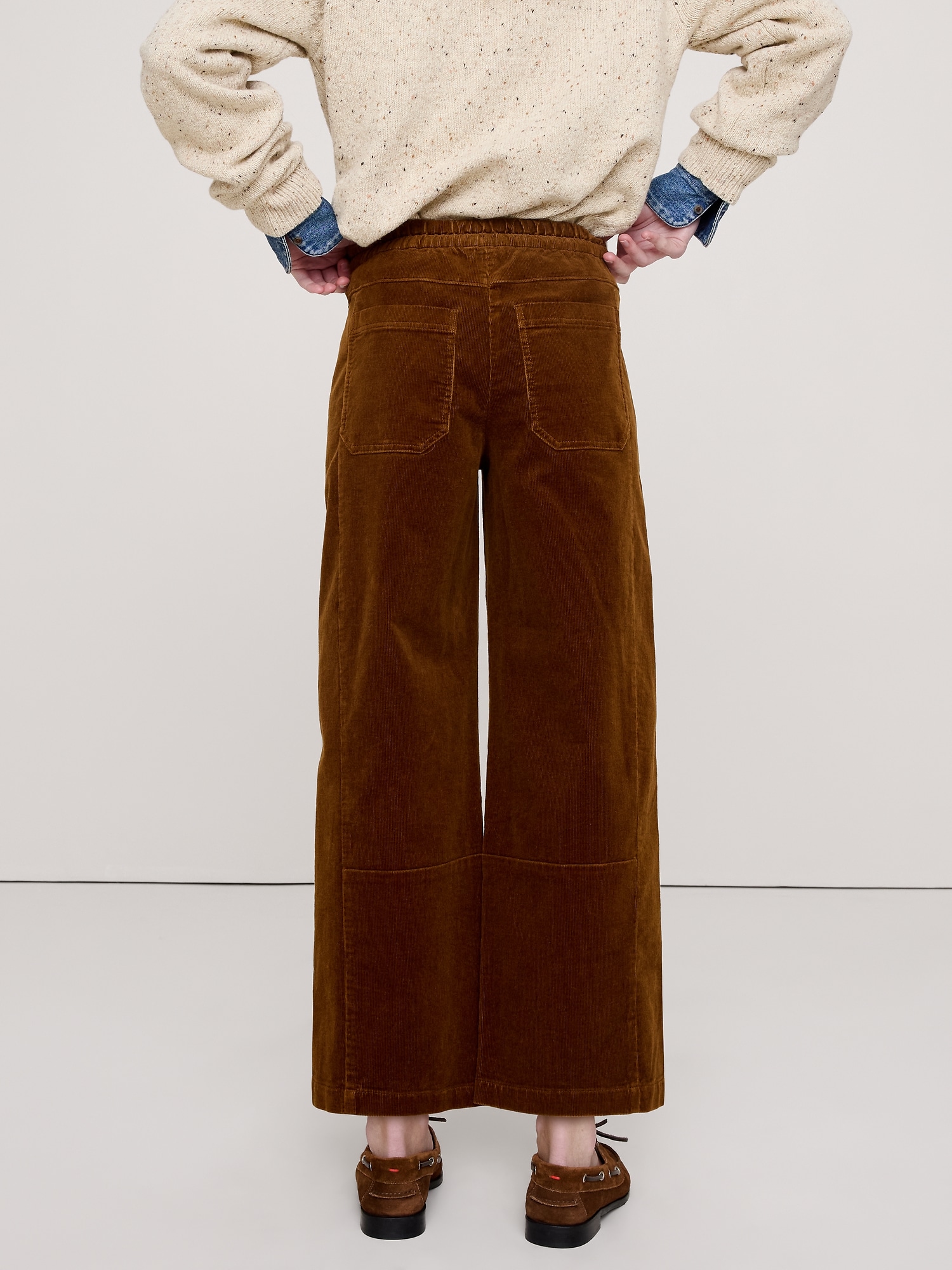 Mid-Rise Relaxed Painter Pull-On Pant