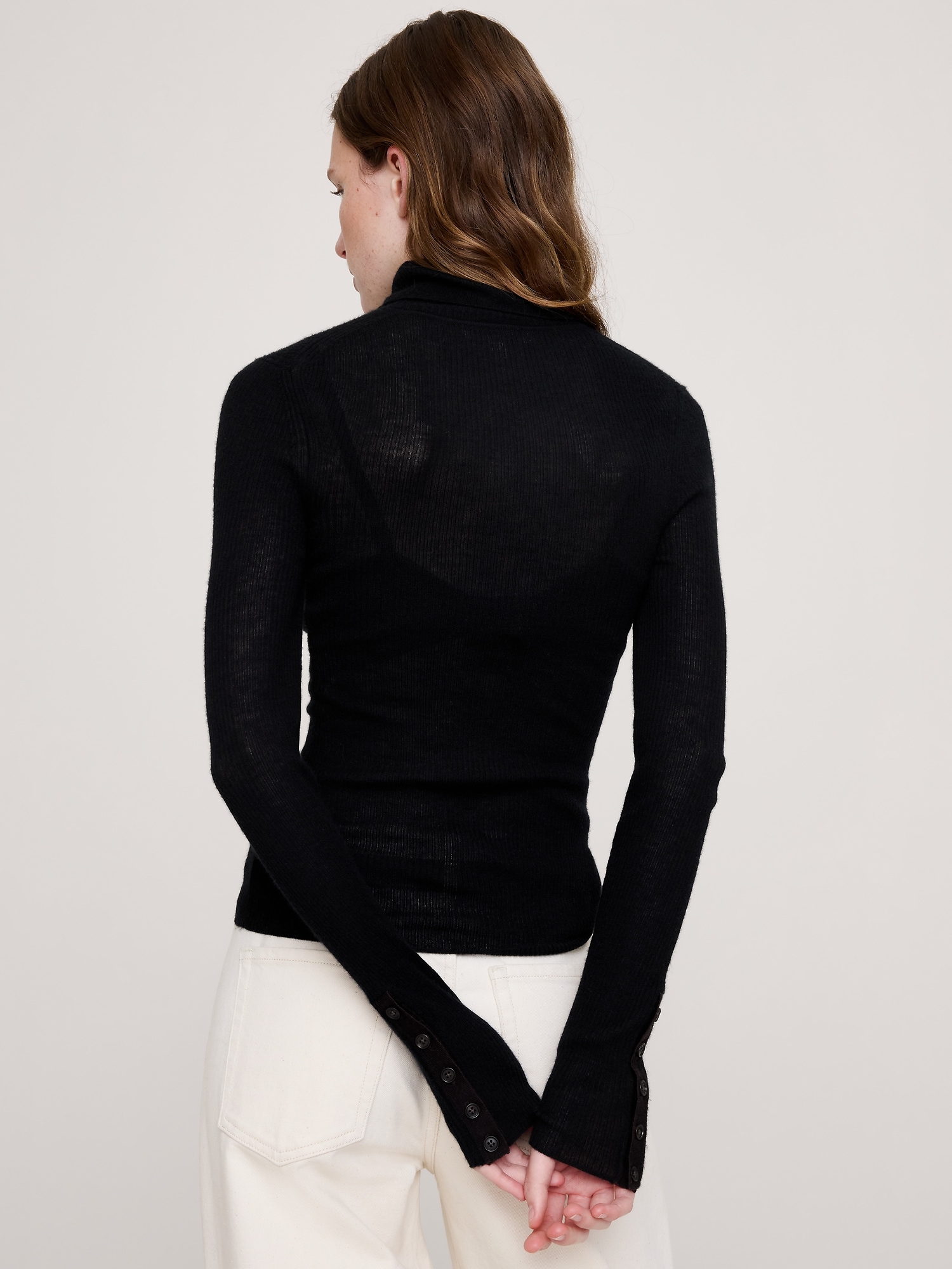 Featherweight Cashmere Turtleneck