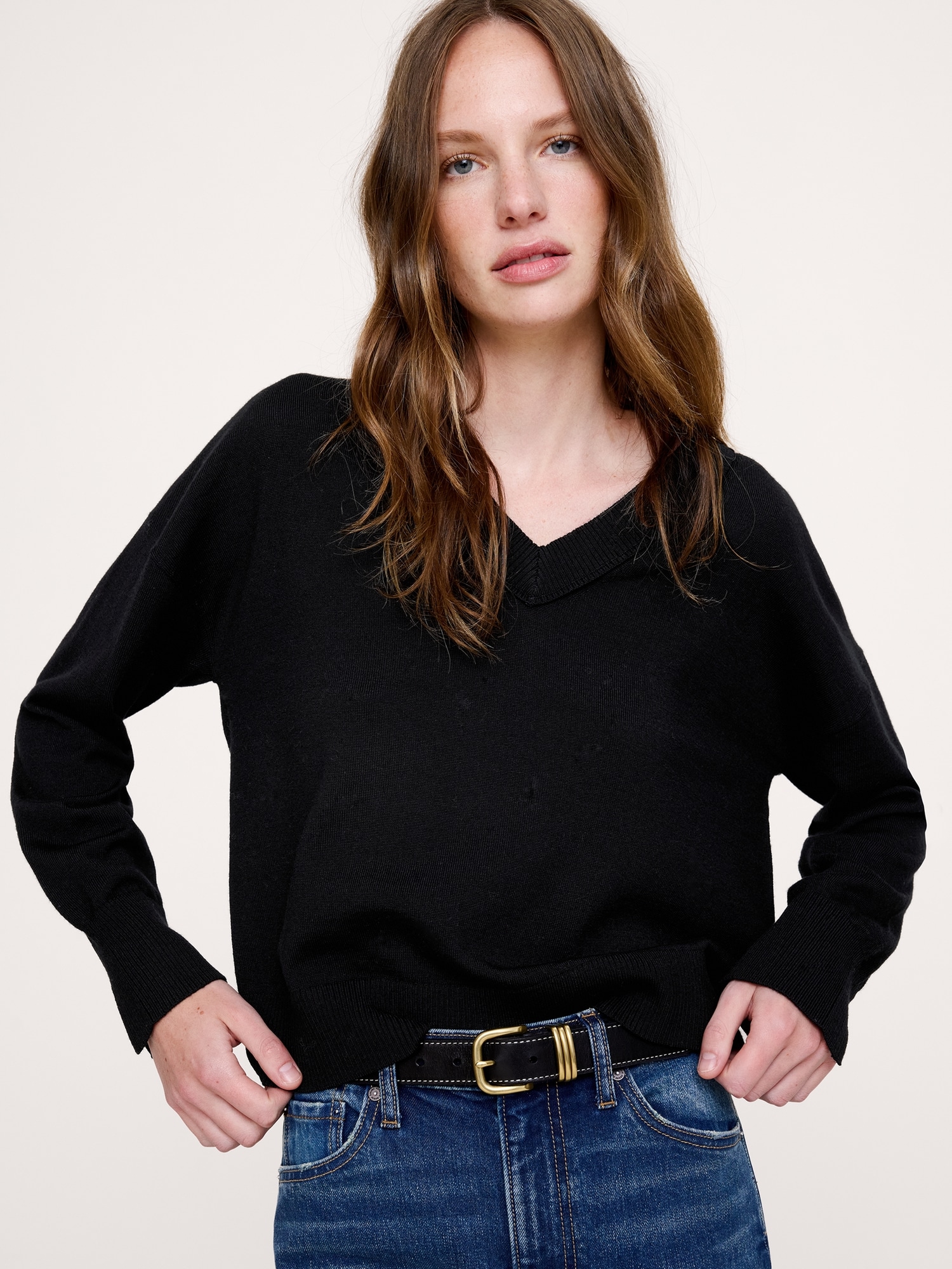 Merino V-Neck Sweater