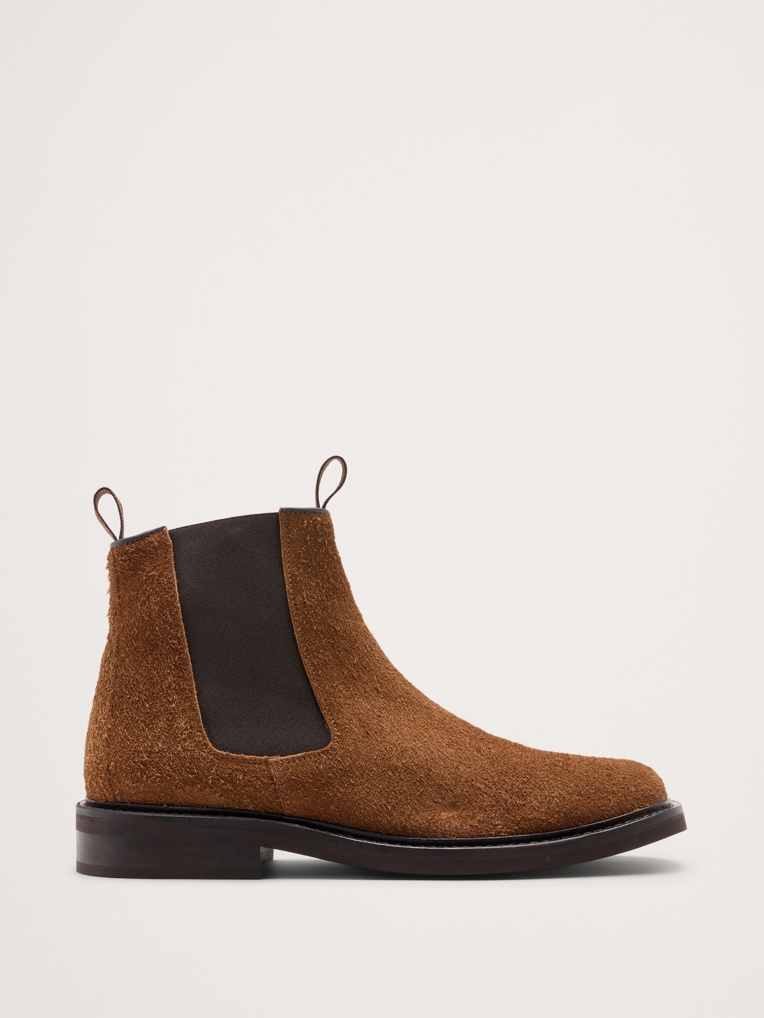 Textured Suede Chelsea Boot