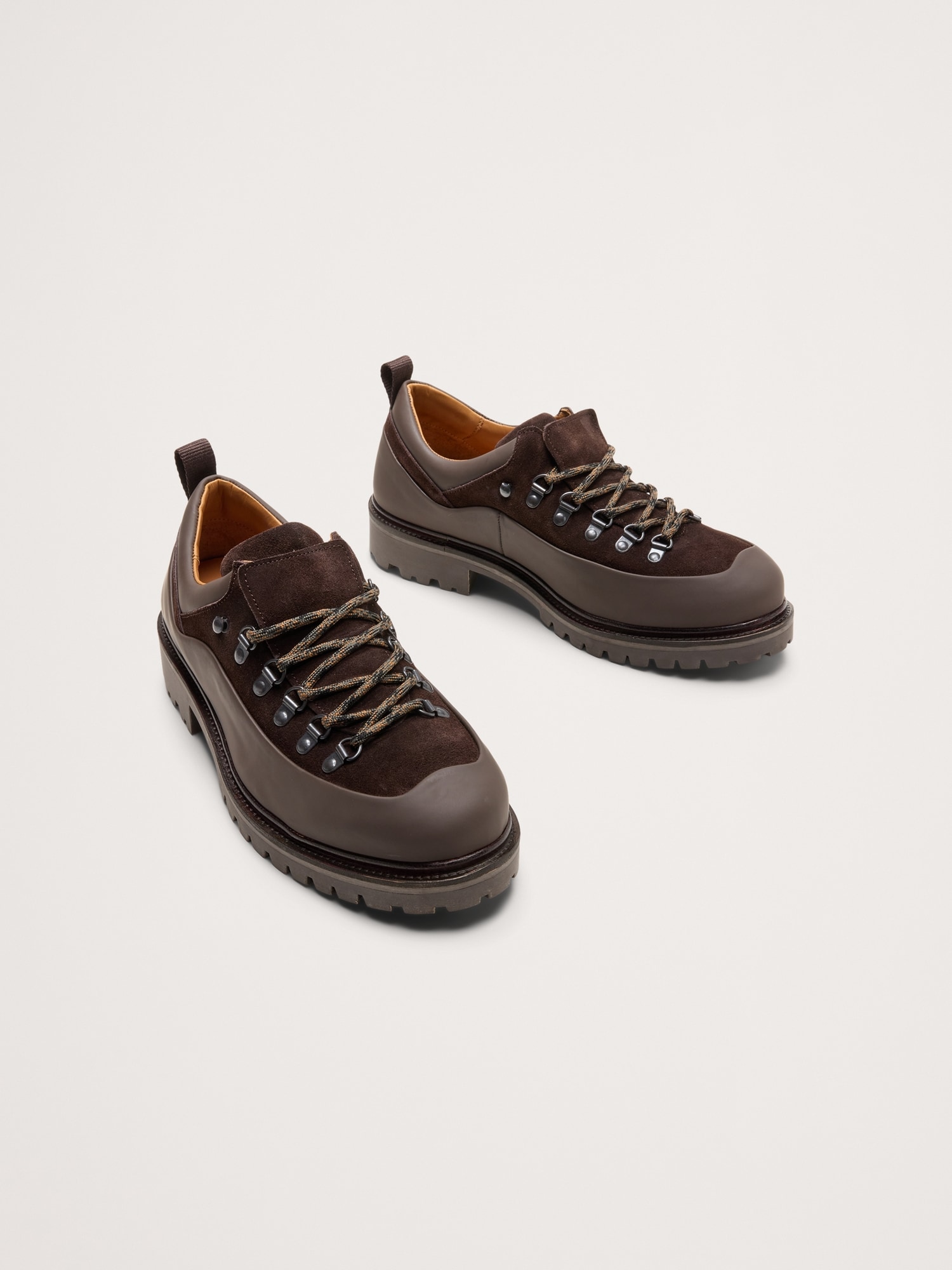 Italian Suede-Leather Hiking Shoe