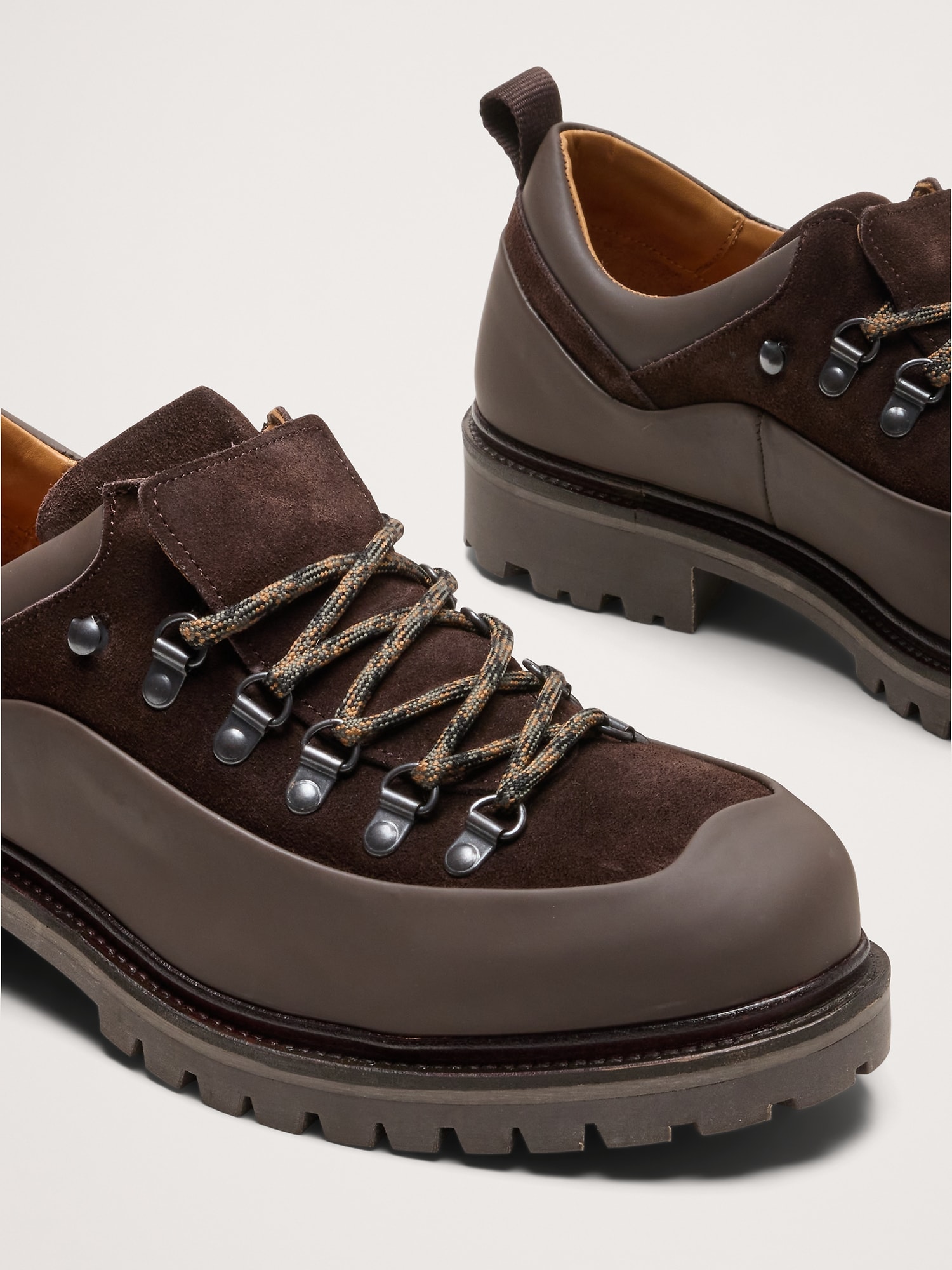 Italian Suede-Leather Hiking Shoe