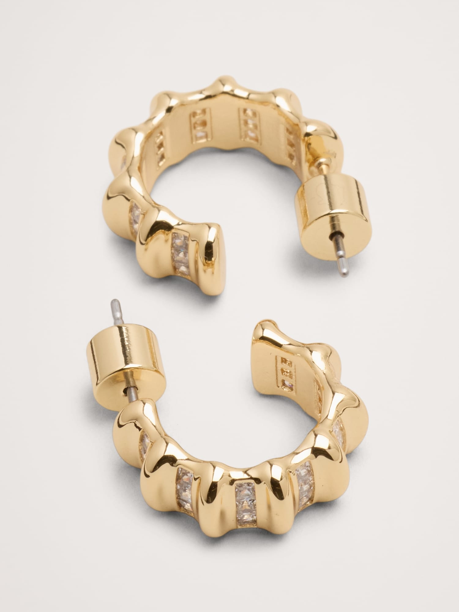 Sculptural Hoop Earrings