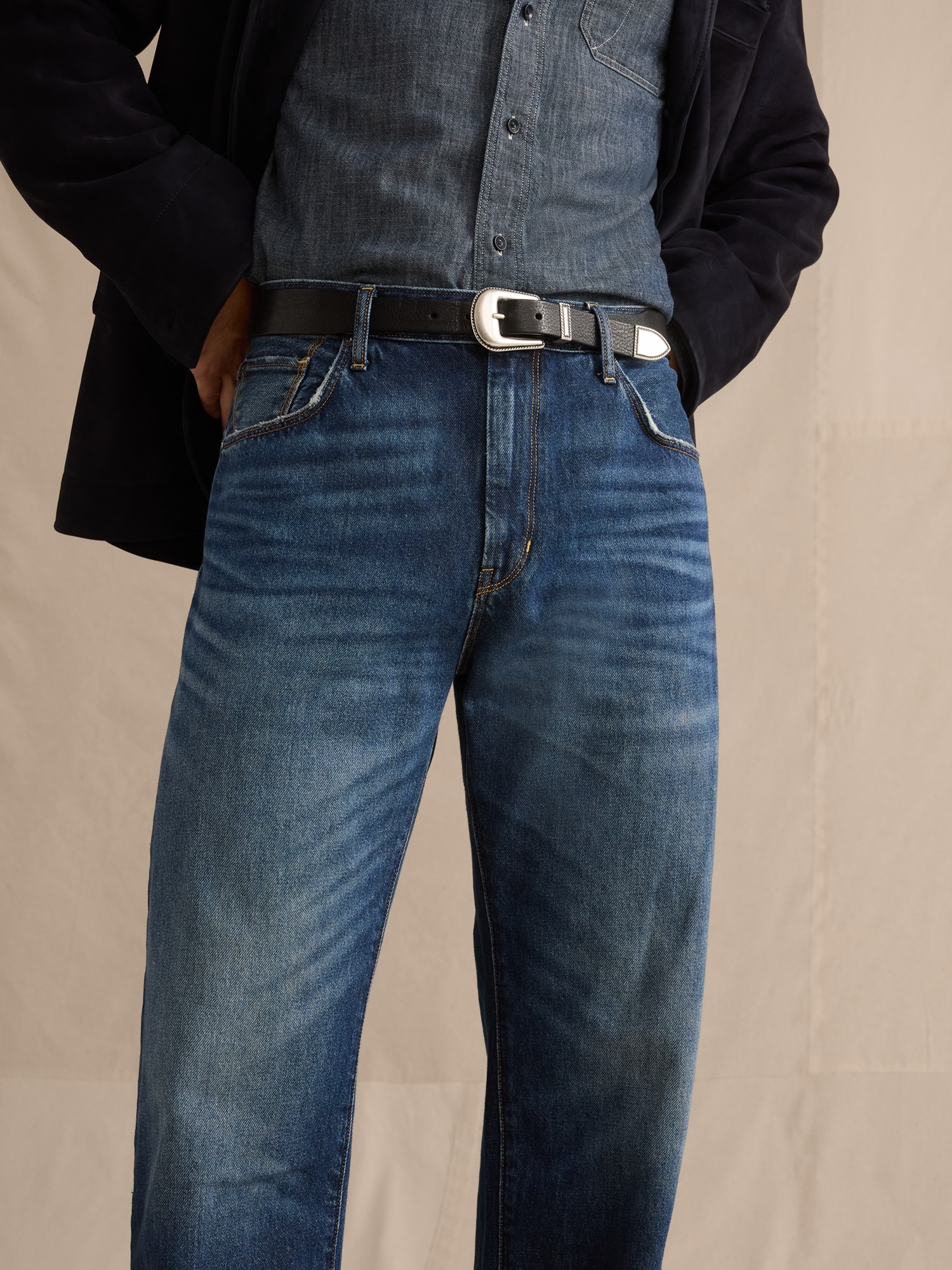 Relaxed-Straight Jean