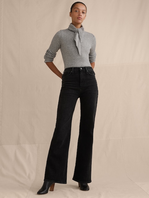 JEAN ÉVASÉ À TAILLE TRÈS HAUTE
