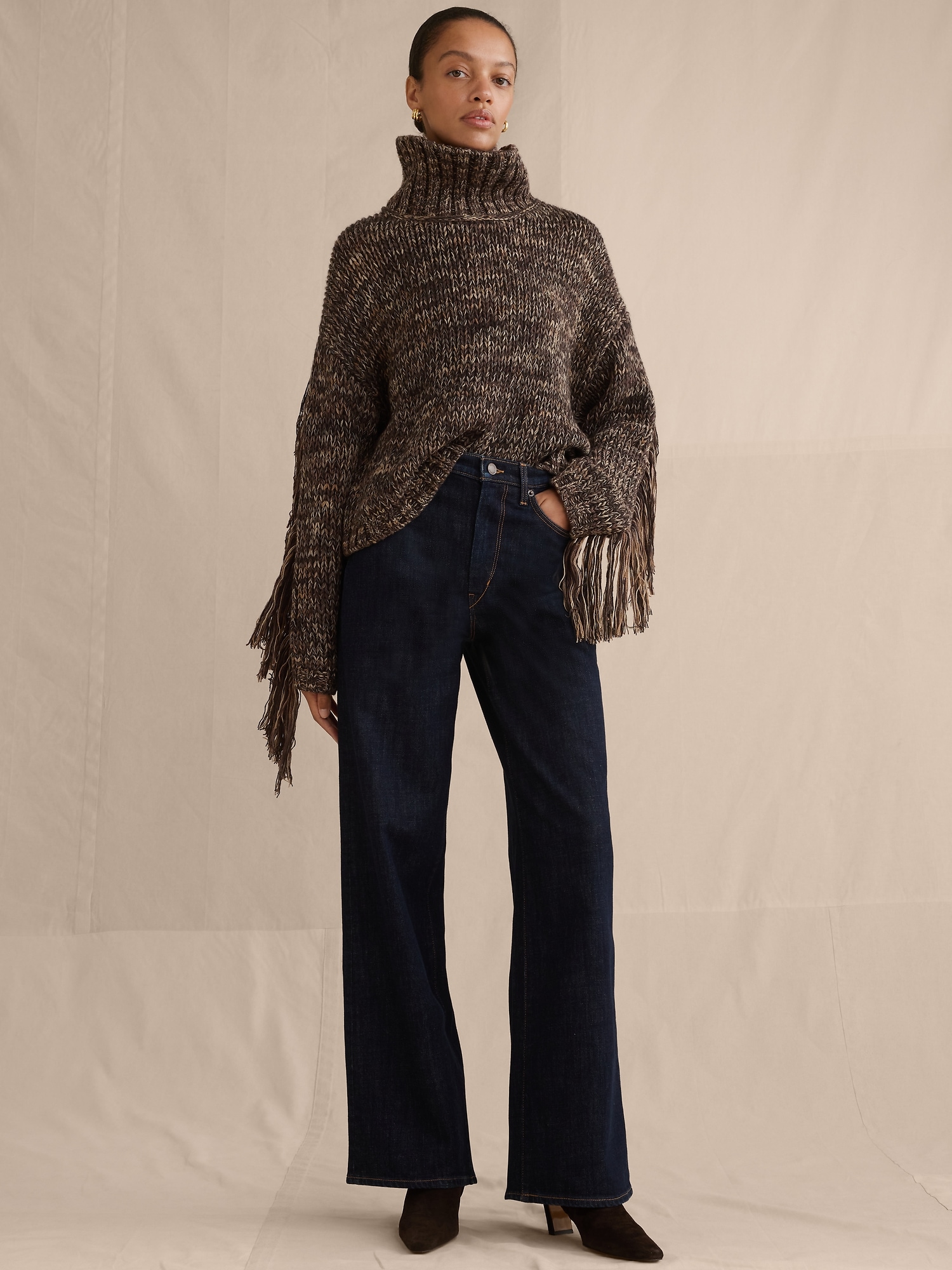 High-Rise Relaxed Wide-Leg Jean