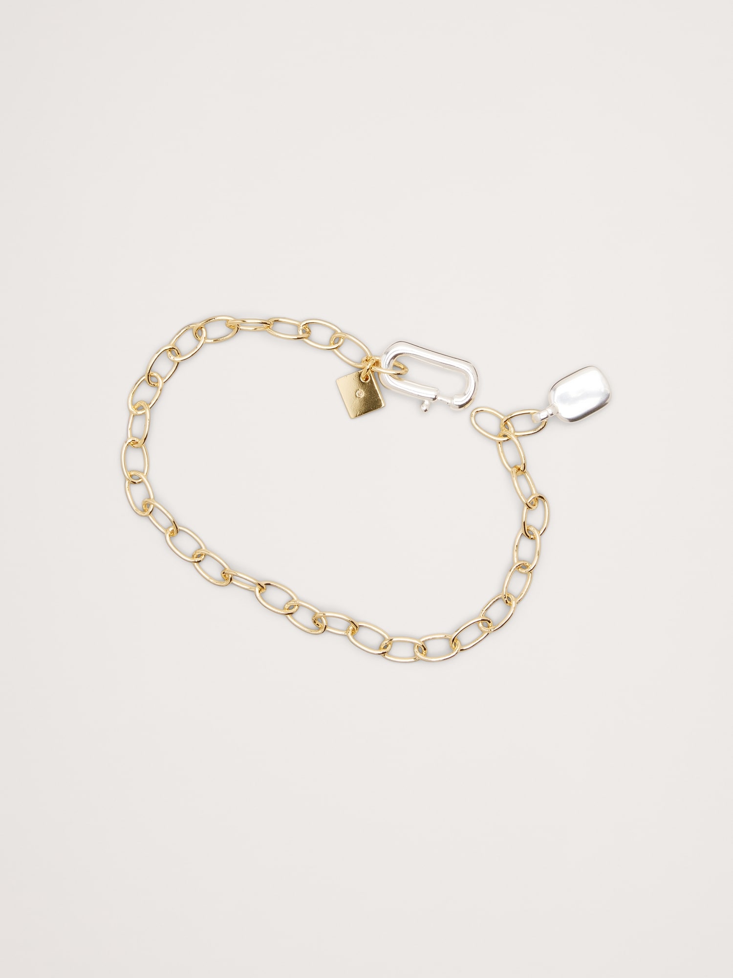 Two-Tone Link Bracelet