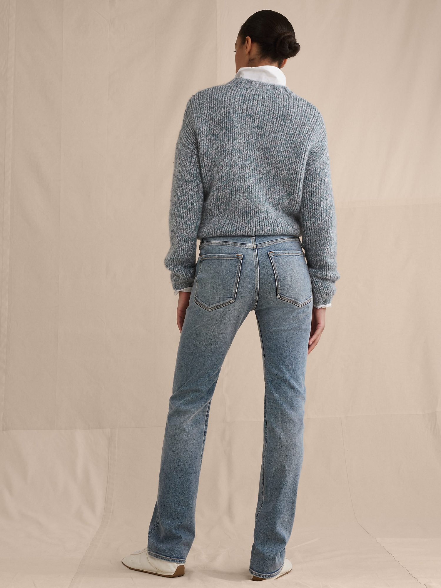 High-Rise Slim-Straight Jean