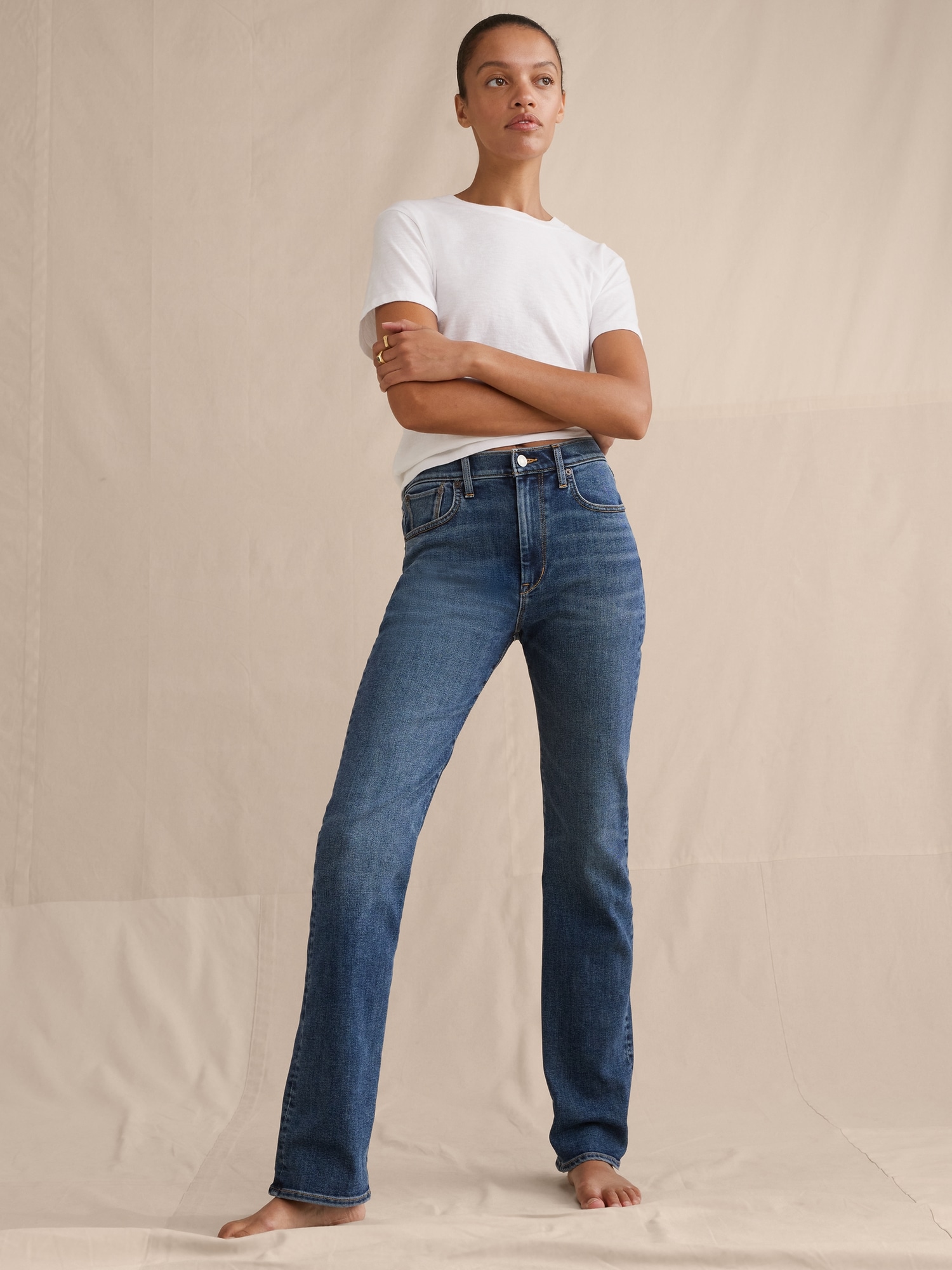 High-Rise Slim Jean