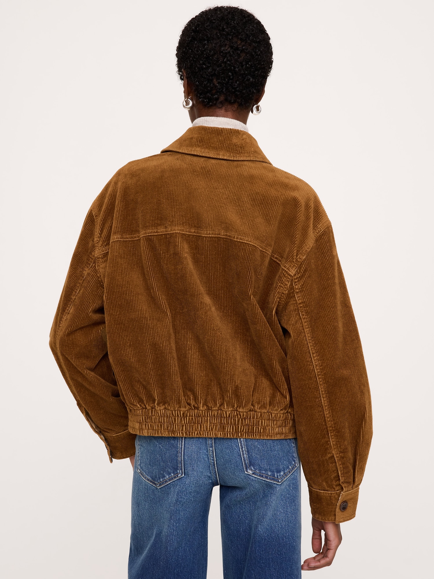 Corduroy Bomber Jacket