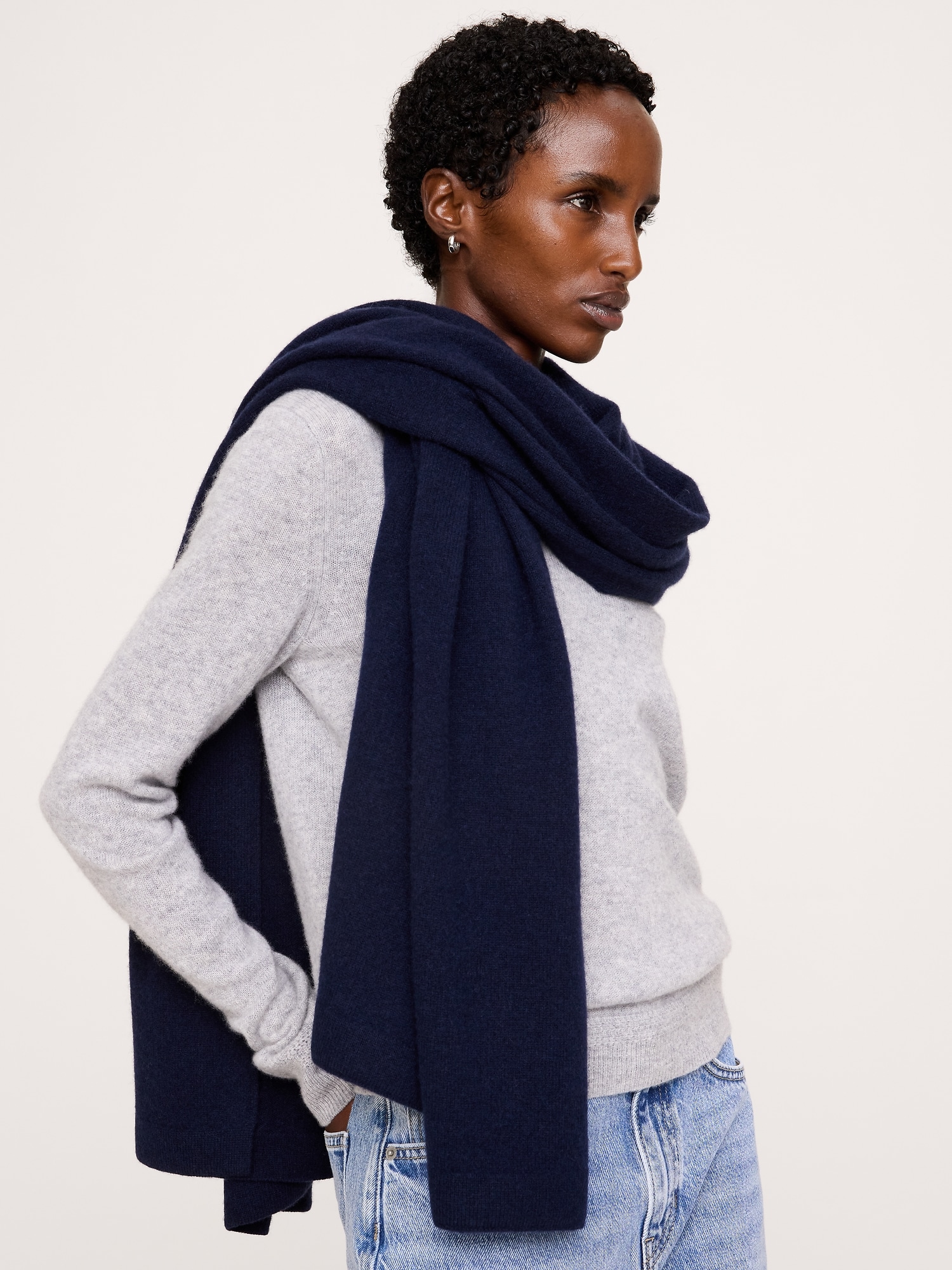 Jersey Cashmere Travel Scarf