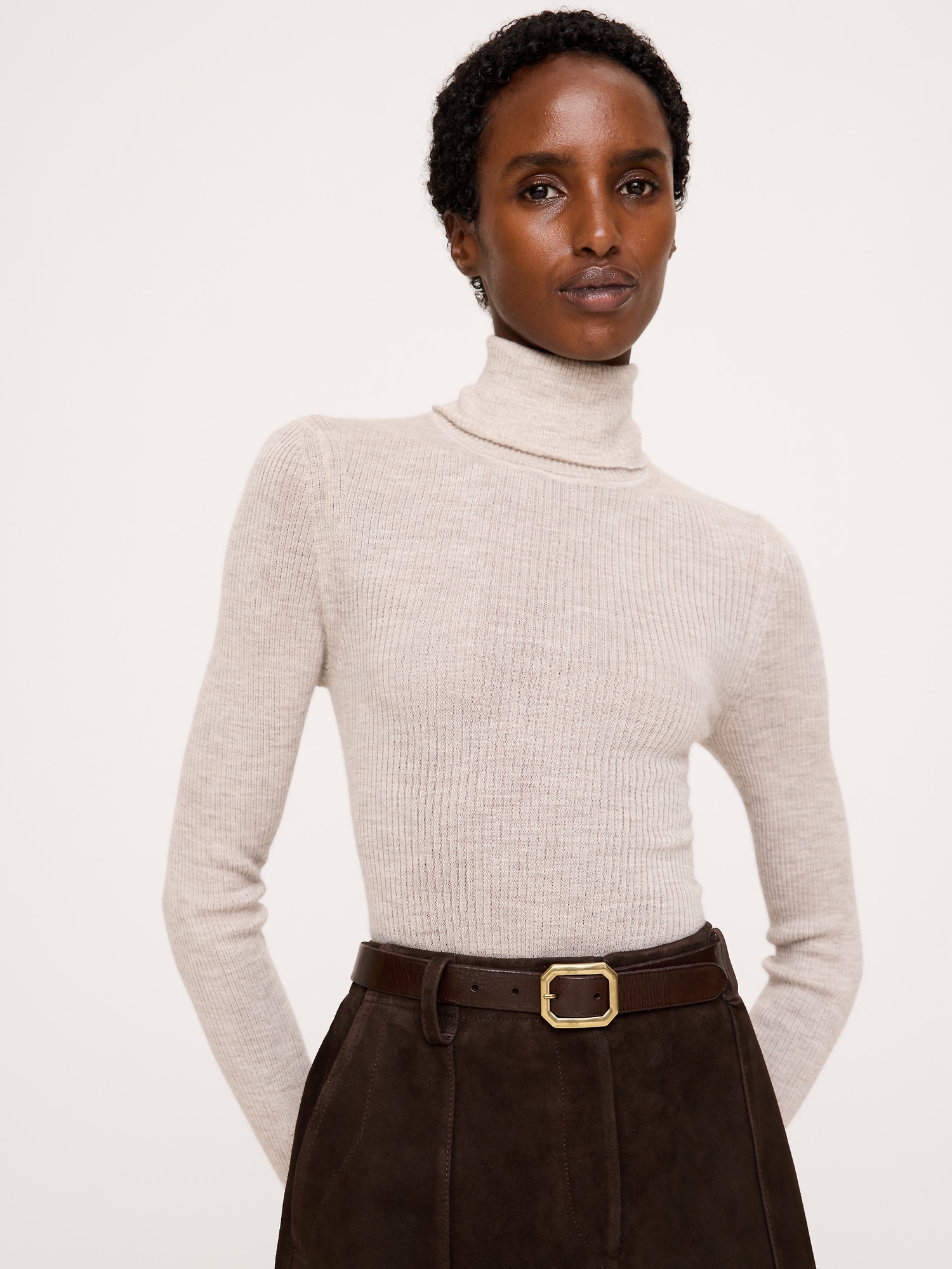 Geometric-Buckle Belt