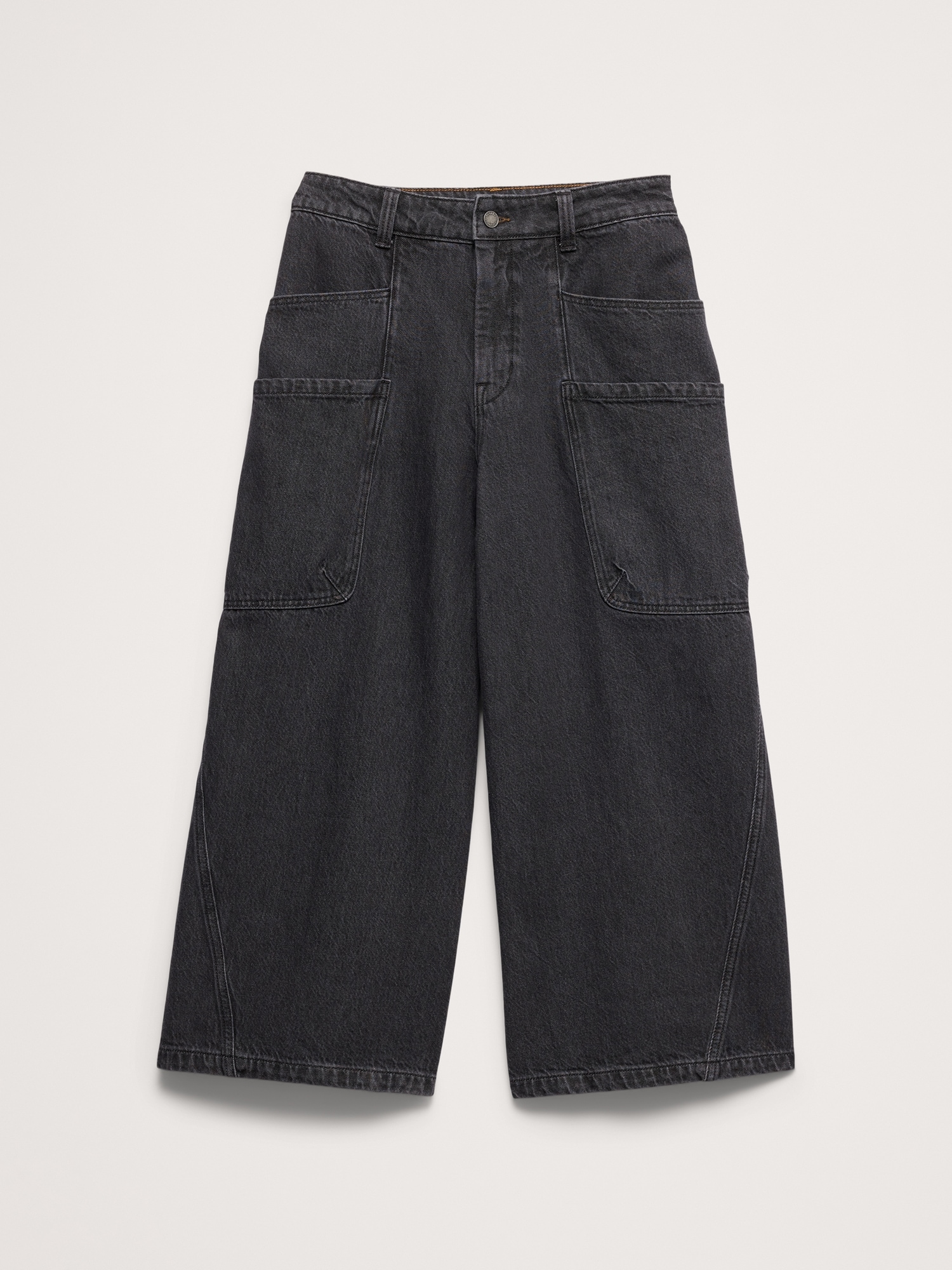 Low-Rise Loose Crop Jean