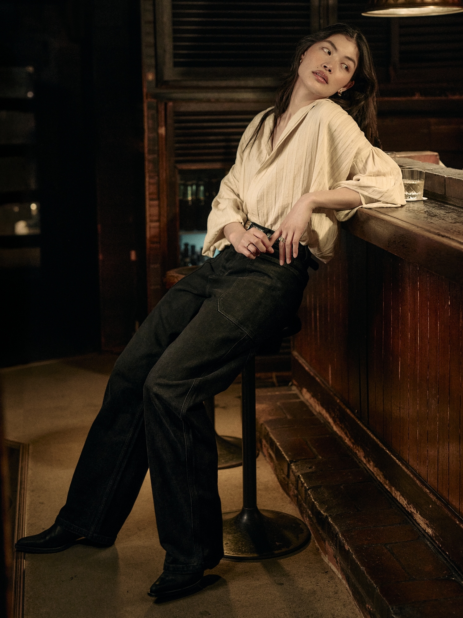 Oversized Textured Shirt