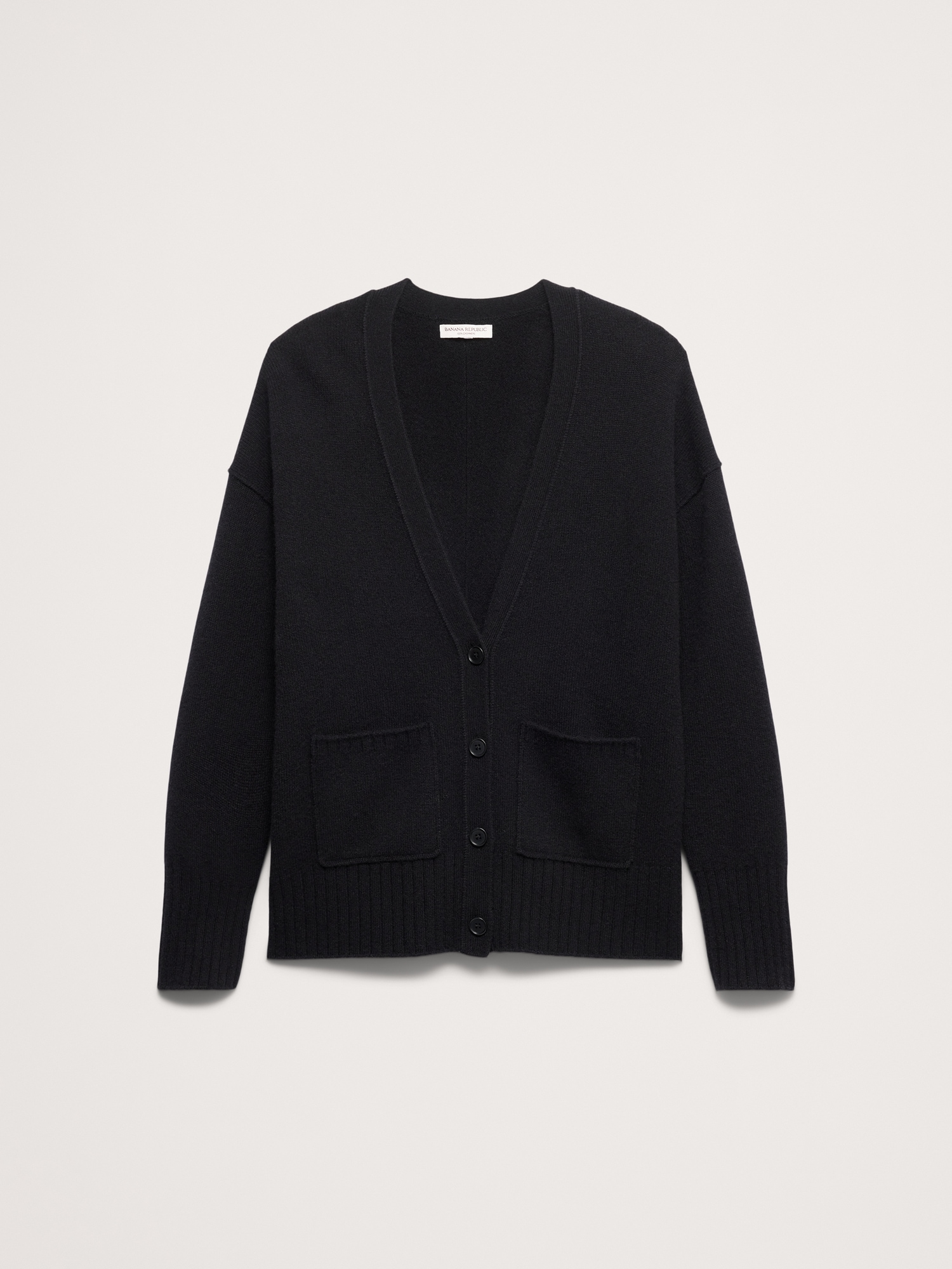 Oversized Cashmere Boyfriend Cardigan