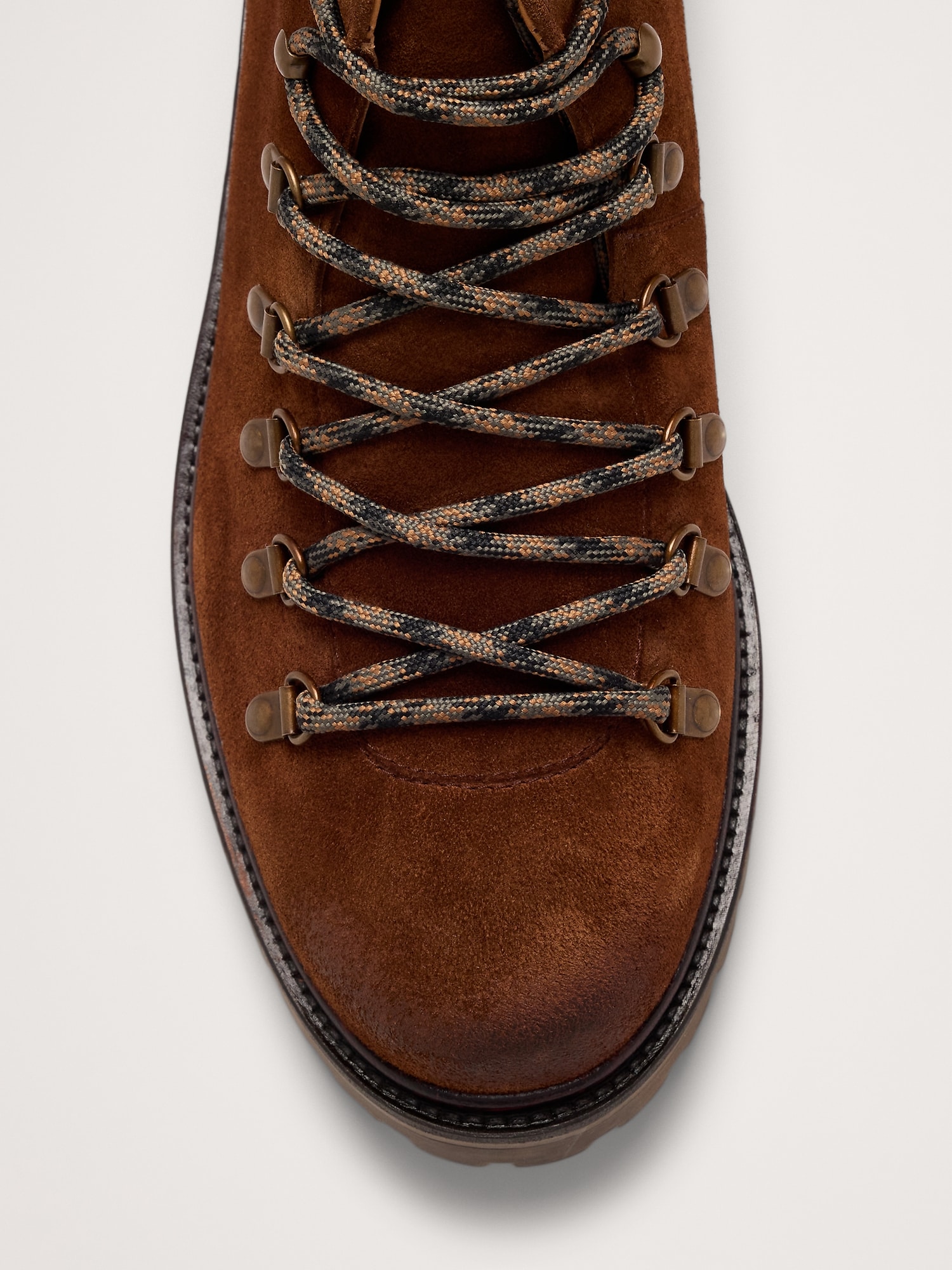 Italian Burnished Leather Alpine Boot