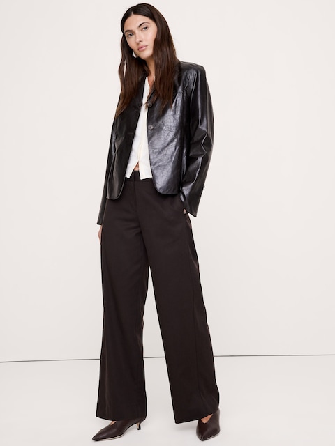 LE PANTALON À JAMBE LARGE DE TOUS LES JOURS