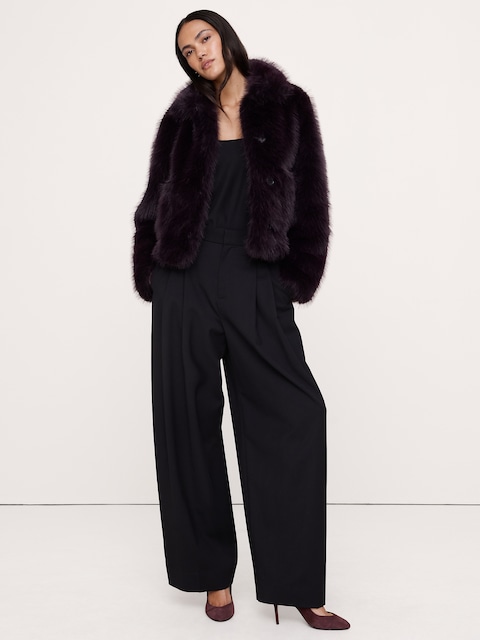 VESTE EN SIMILIFOURRURE