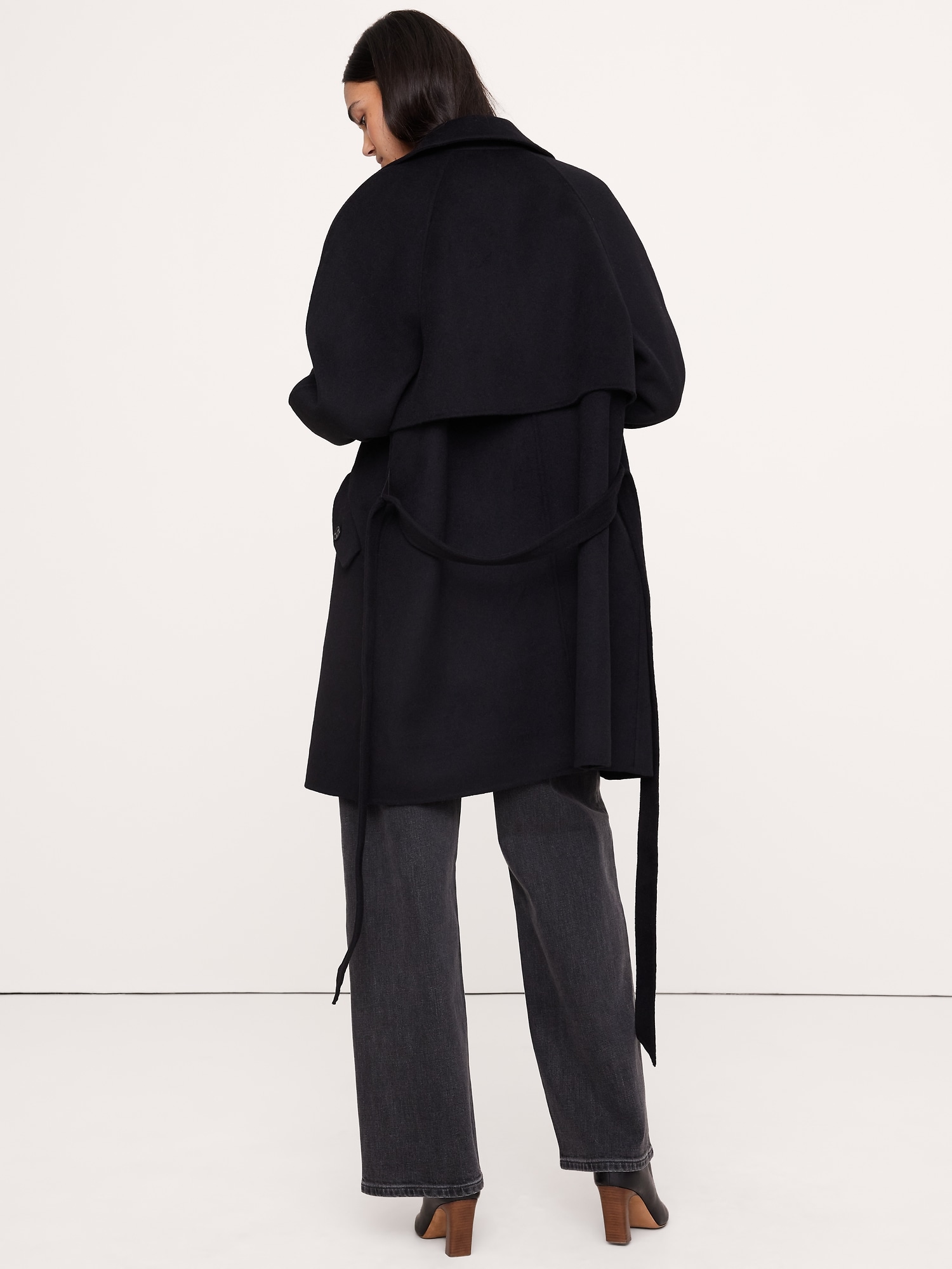 Archive Reissue Double-Faced Cape-Back Trench Coat