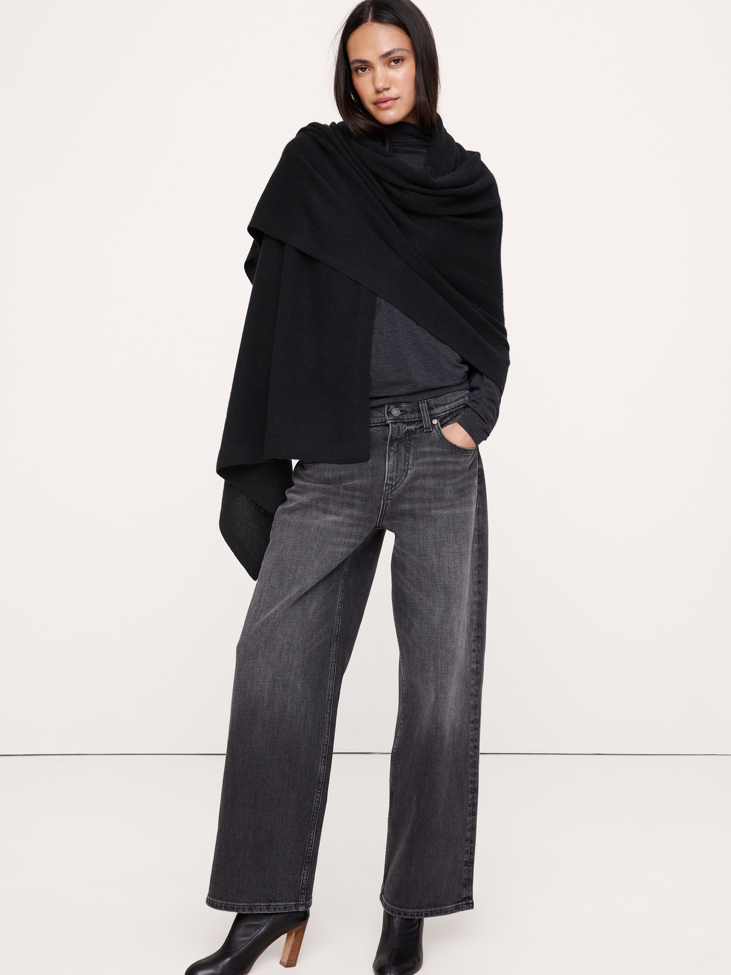 Jersey Cashmere Travel Scarf