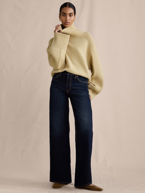 LE CÉLÈBRE JEAN CLASSIQUE À JAMBE LARGE