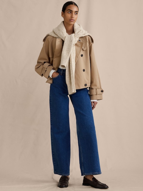 LE CÉLÈBRE JEAN CLASSIQUE À JAMBE LARGE