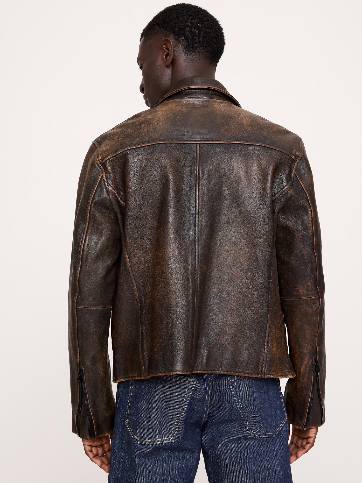 Leather Racing Jacket