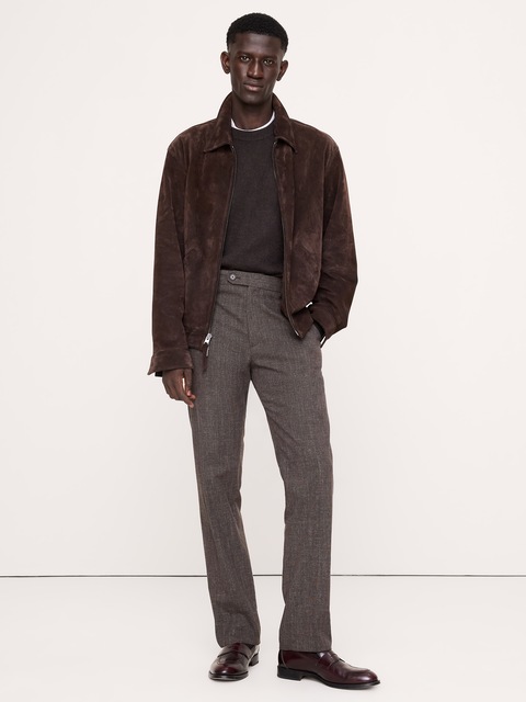 PANTALON HABILLÉ INFROISSABLE À COUPE ÉTROITE