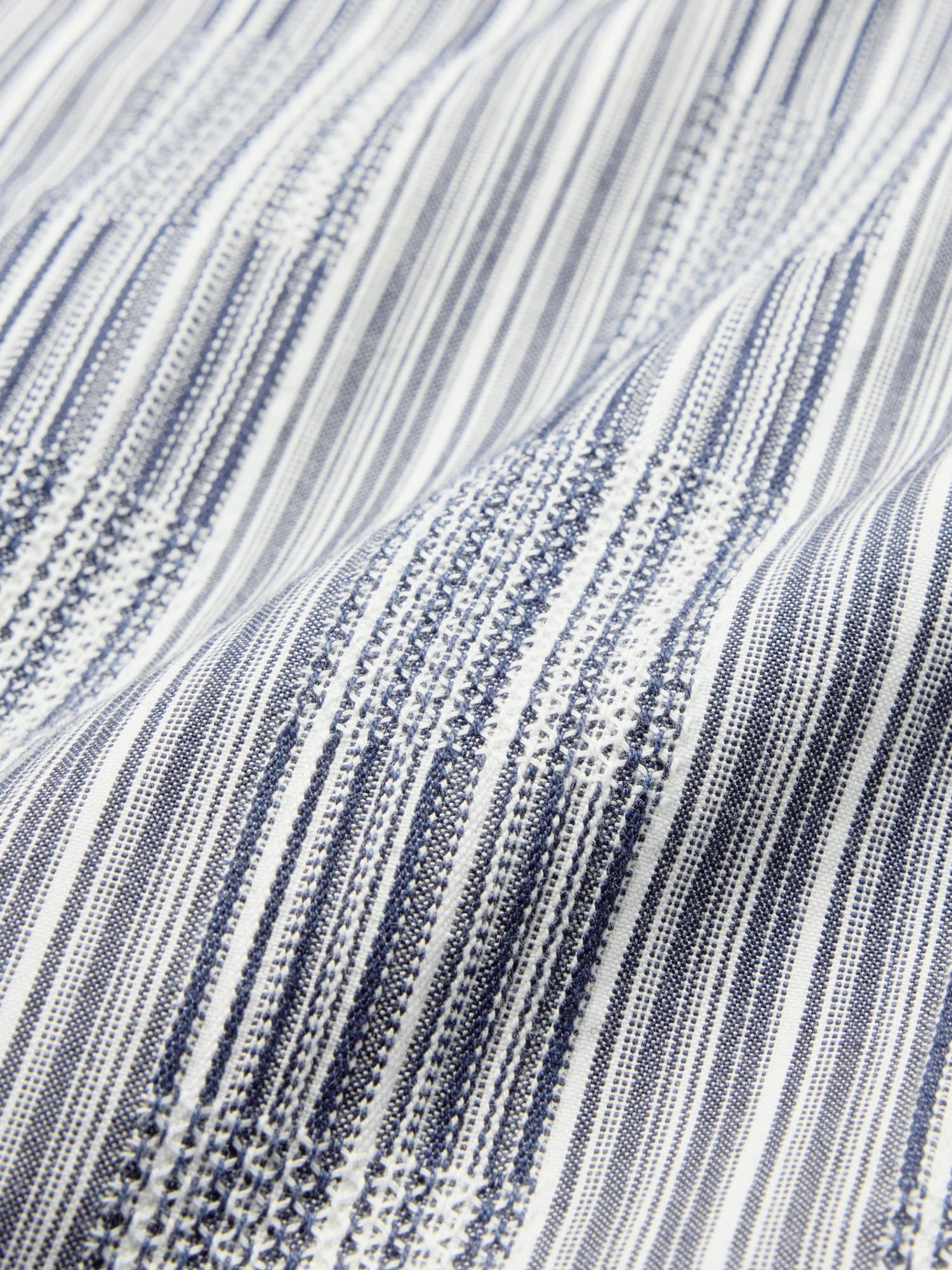Relaxed-Fit Textured Cotton Shirt