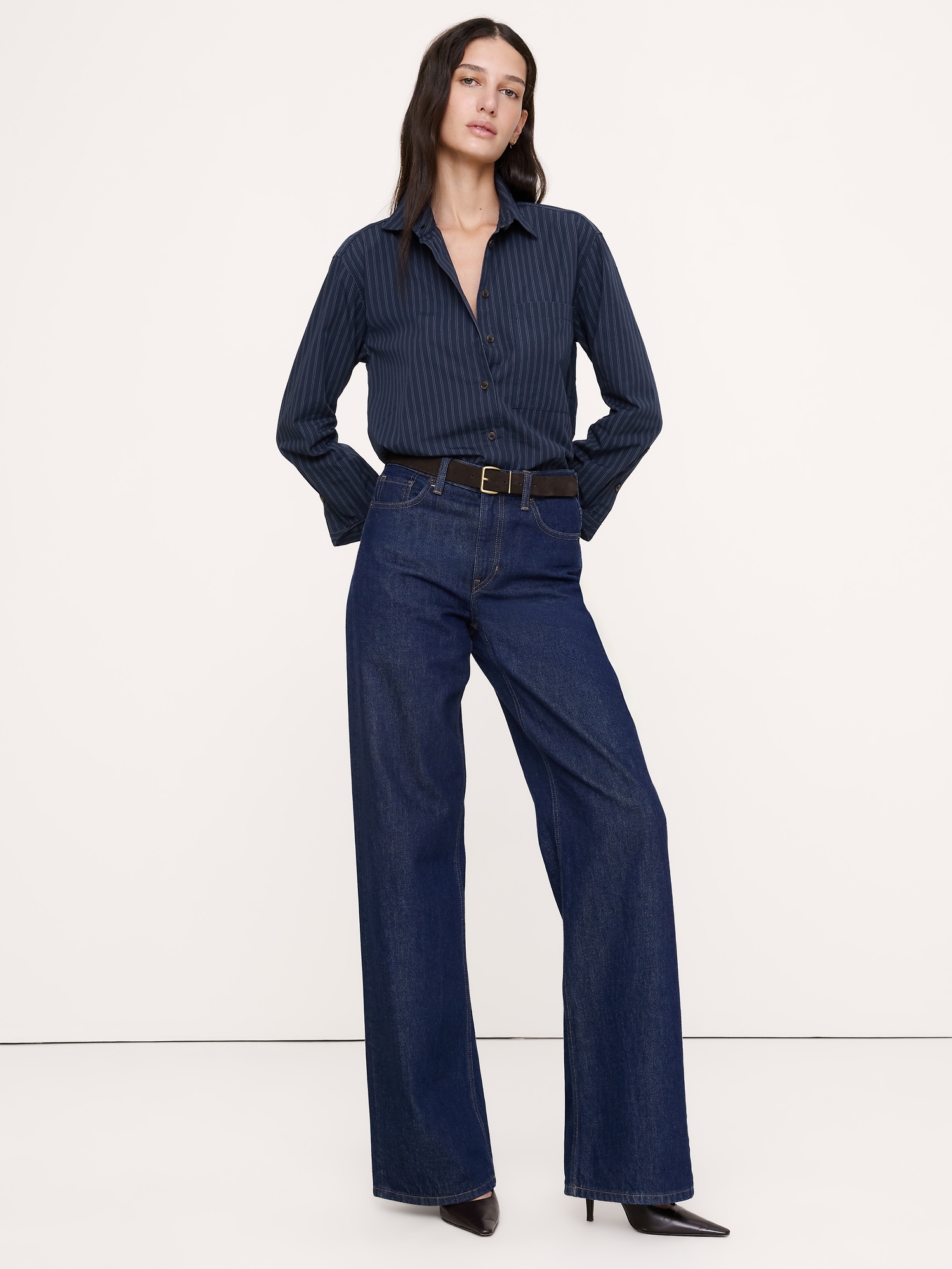 The Oversized Shirt Cotton Poplin