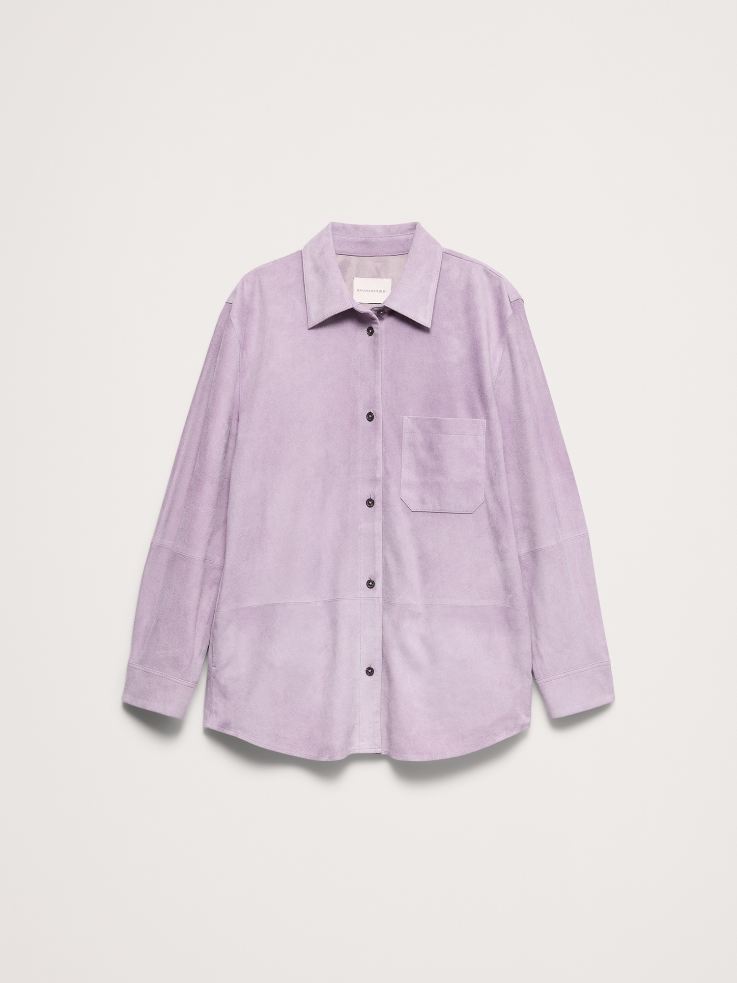 Suede Shirt Jacket