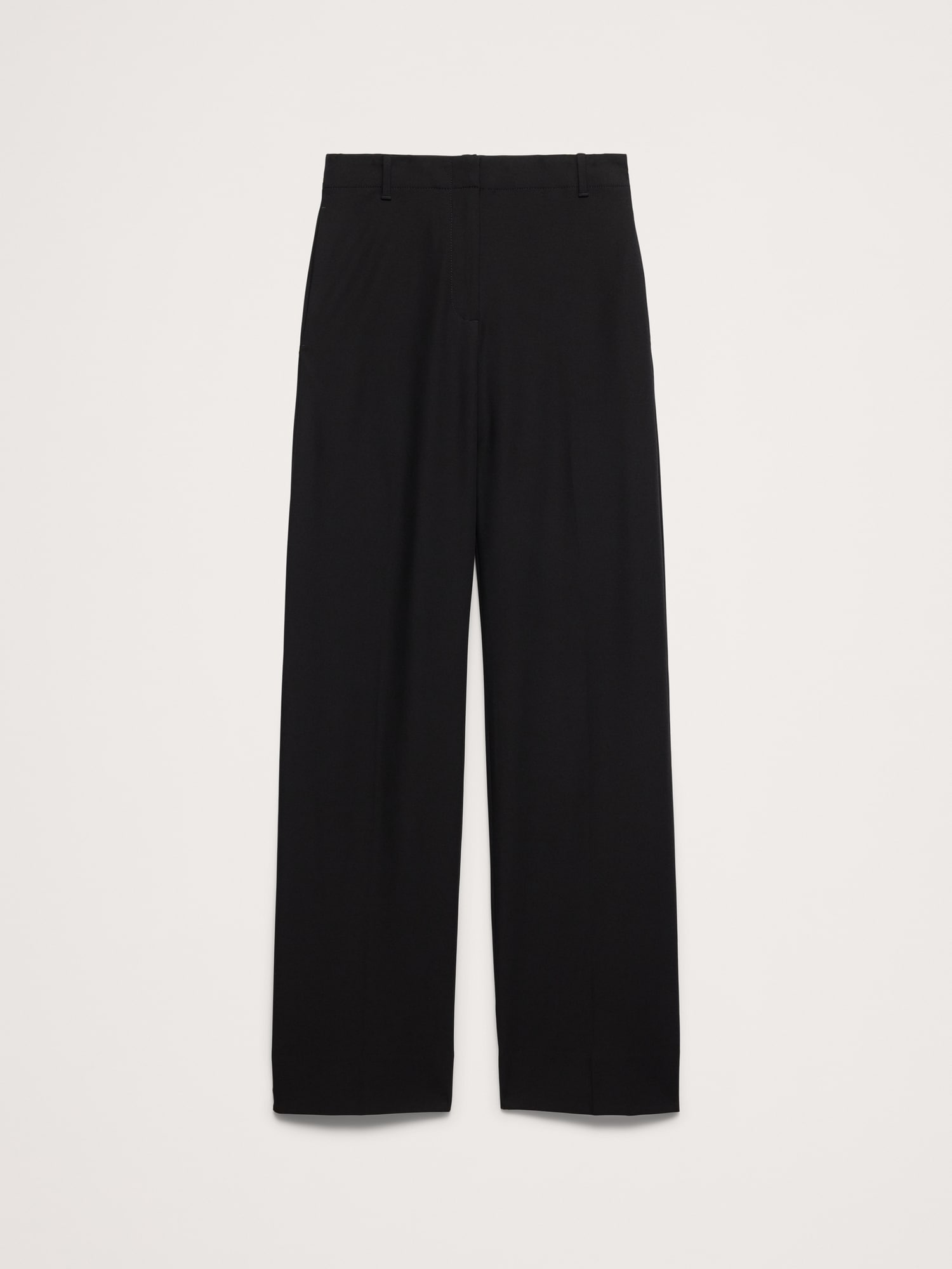 Ultra High-Rise Modern Straight City Stretch Pant