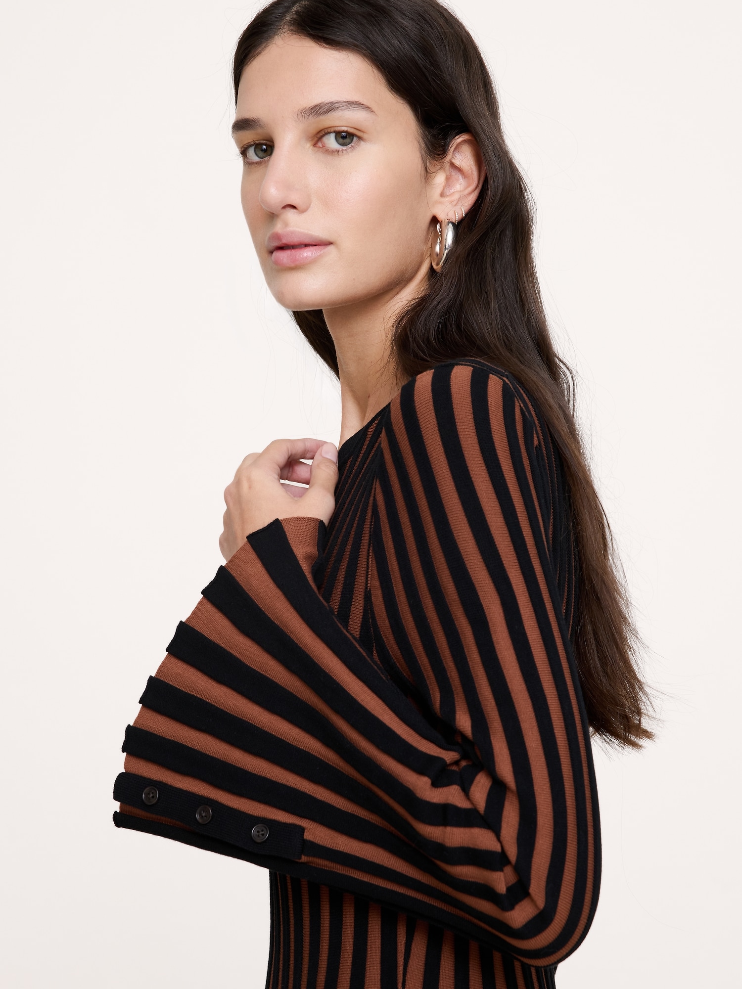 Sculpted Ribbed Maxi Dress
