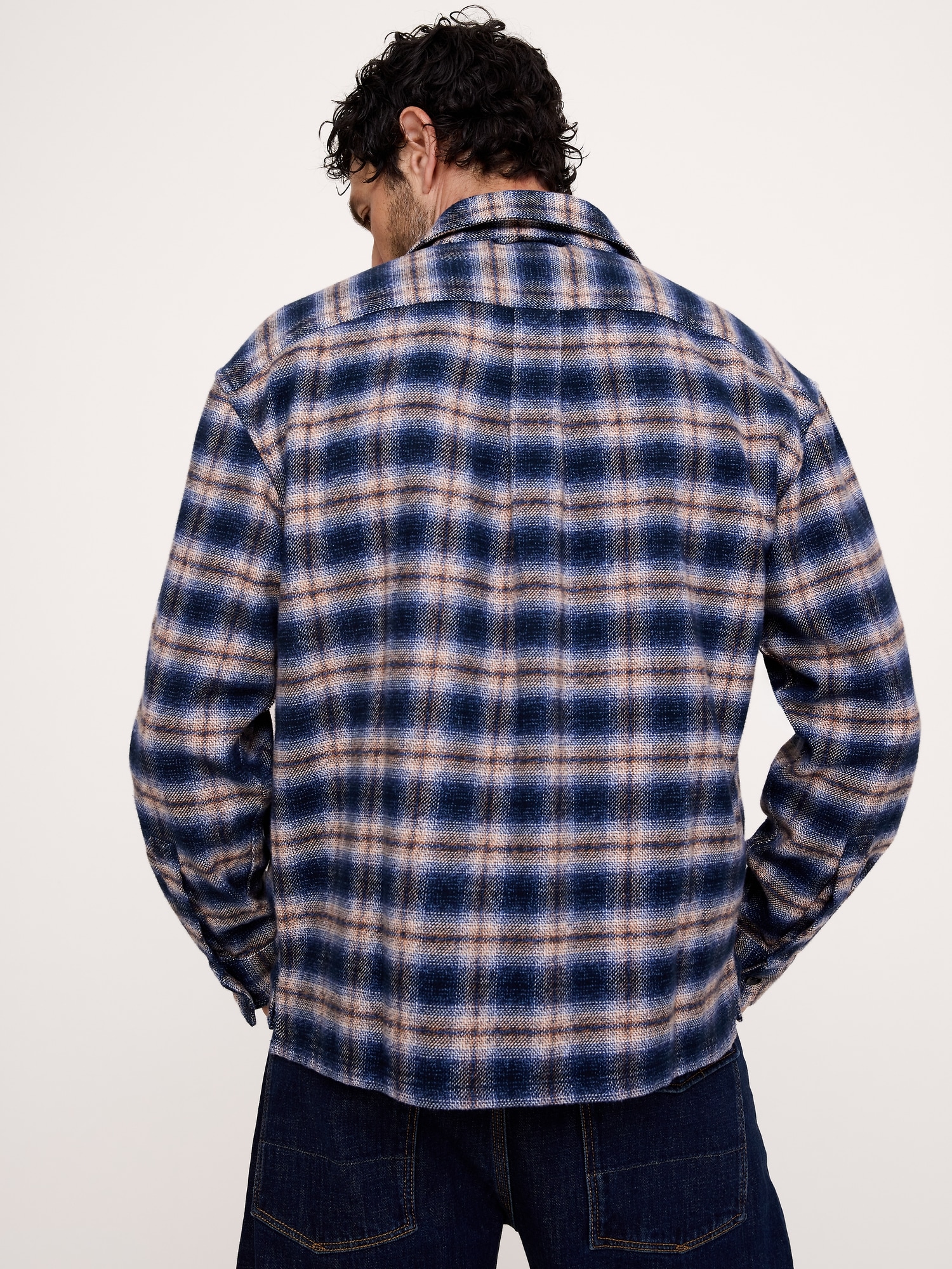 Relaxed-Fit Flannel Shirt
