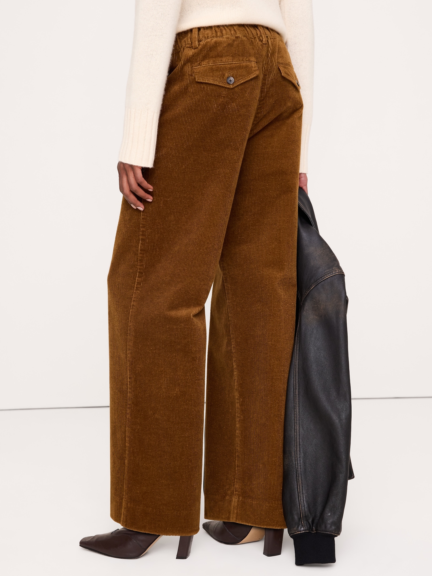 The Everyday Wide-Leg Pant Corduroy