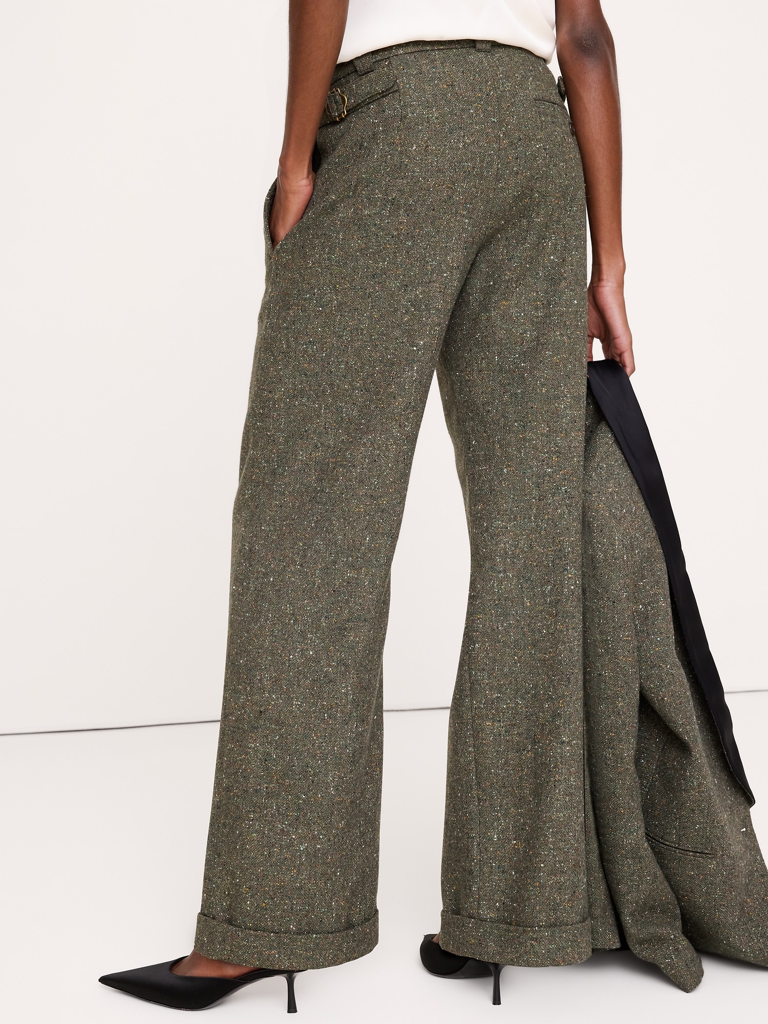 Boyfriend Italian Donegal Pant