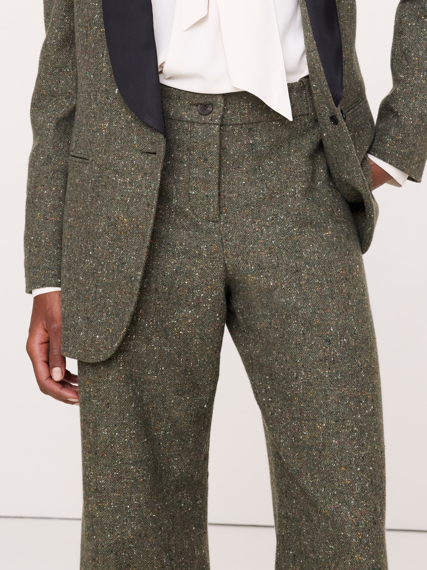 Boyfriend Italian Donegal Pant
