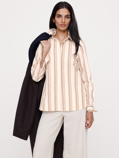 LA CHEMISE DE TOUS LES JOURS EN POPELINE DE COTON