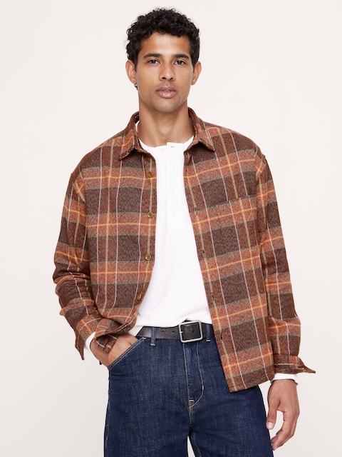 CHEMISE DÉCONTRACTÉE EN FLANELLE