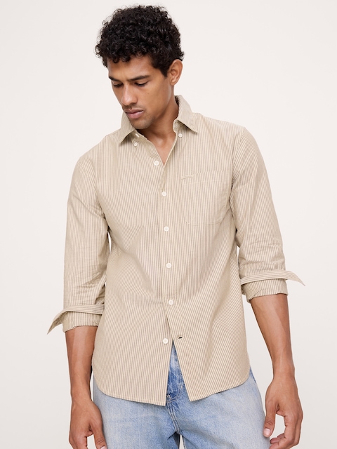 CHEMISE OXFORD DE COTON COUPE STANDARD