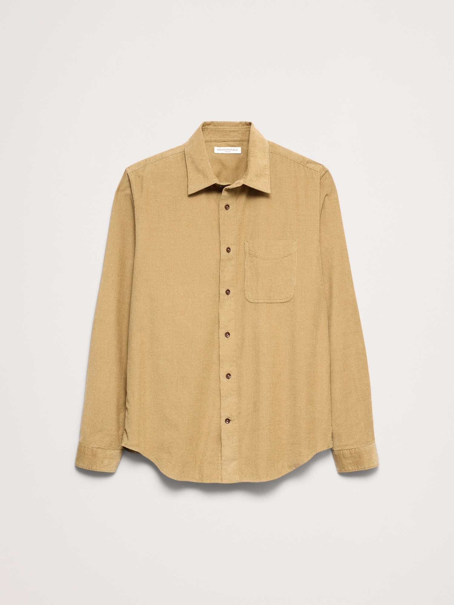 Standard-Fit Lightweight Corduroy Shirt